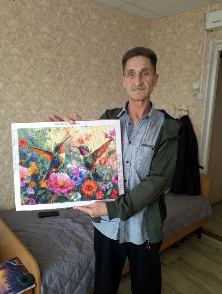 ✨ Сегодня мы завершили работу над еще одной алмазной картиной! 💎🎨