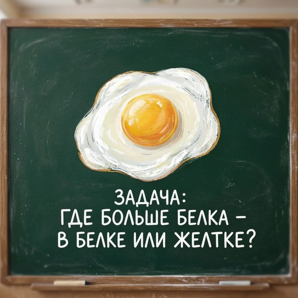 МИФ, В КОТОРЫЙ МЫ ВЕРИЛИ ГОДАМИ «В яичном белке - белок, в желтке - жир».