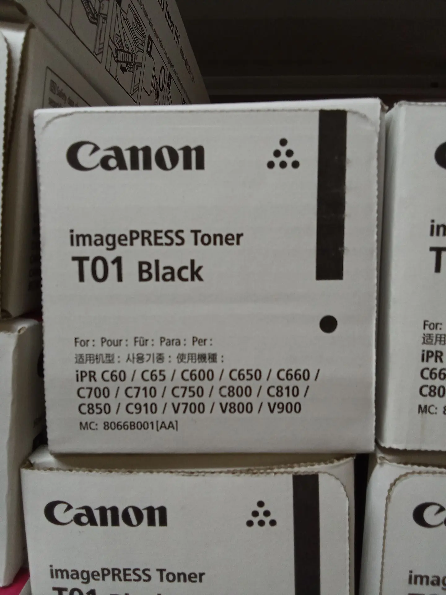 T01 Тонер-картридж Canon imagePRESS C600/C800/C650/C850/C710/C910