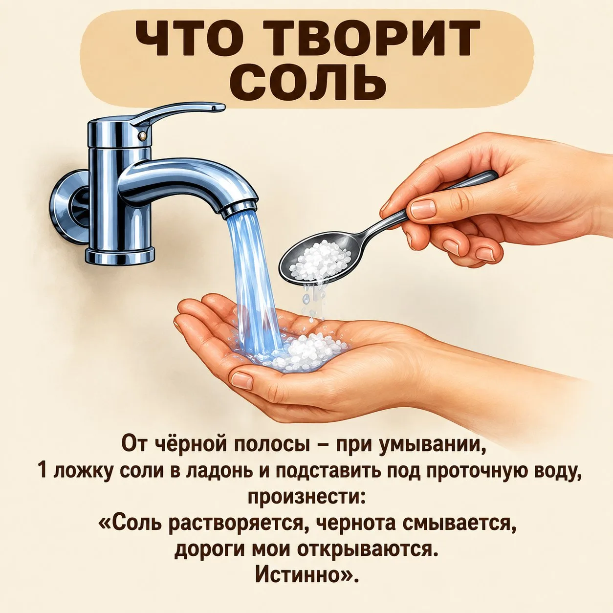 СОЛЬ ДЕЙСТВИТЕЛЬНО ПОМОЖЕТ!