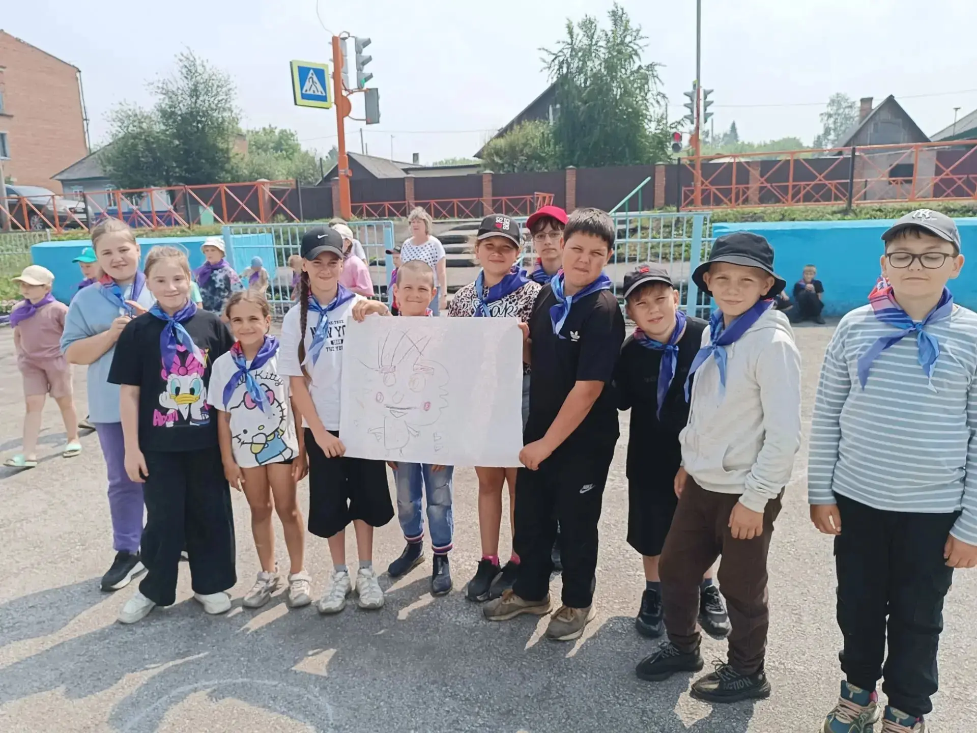 Успели всё! И узнать, и нарисовать 🚀

Наш сегодняшний план выполнен на все 100%!

Сначала — погруже