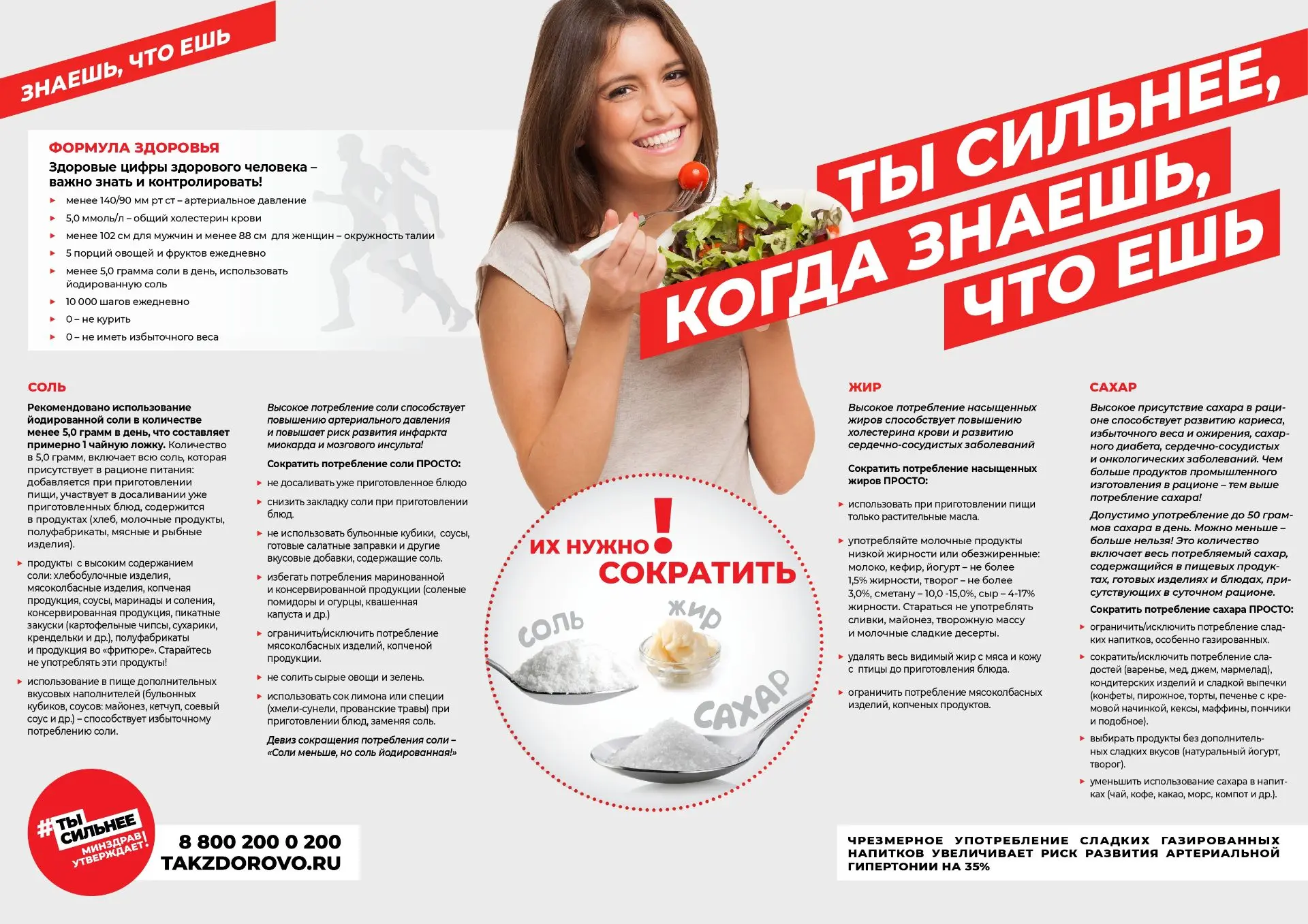 Минздрав утверждает – ты сильнее.