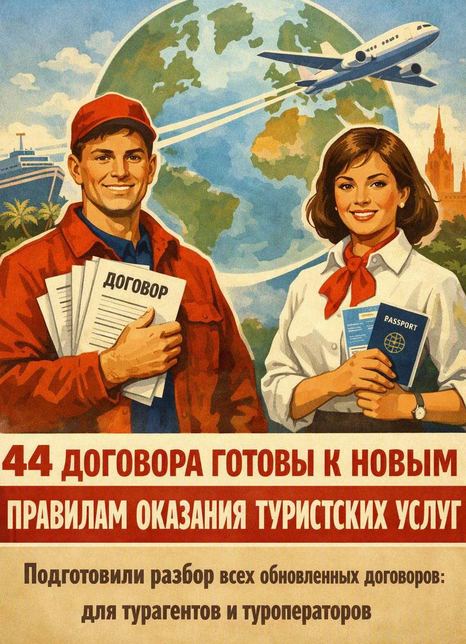 44 договора готовы к новым Правилам оказания туристских услуг