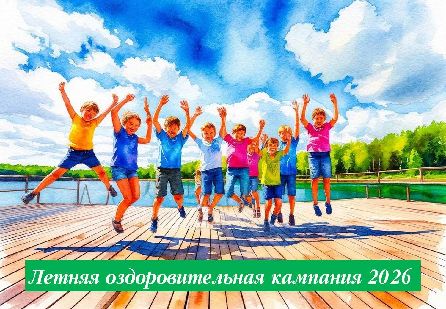 1 июня — День защиты детей! В округе дан старт летней оздоровительной кампании!

Сегодня особенный д