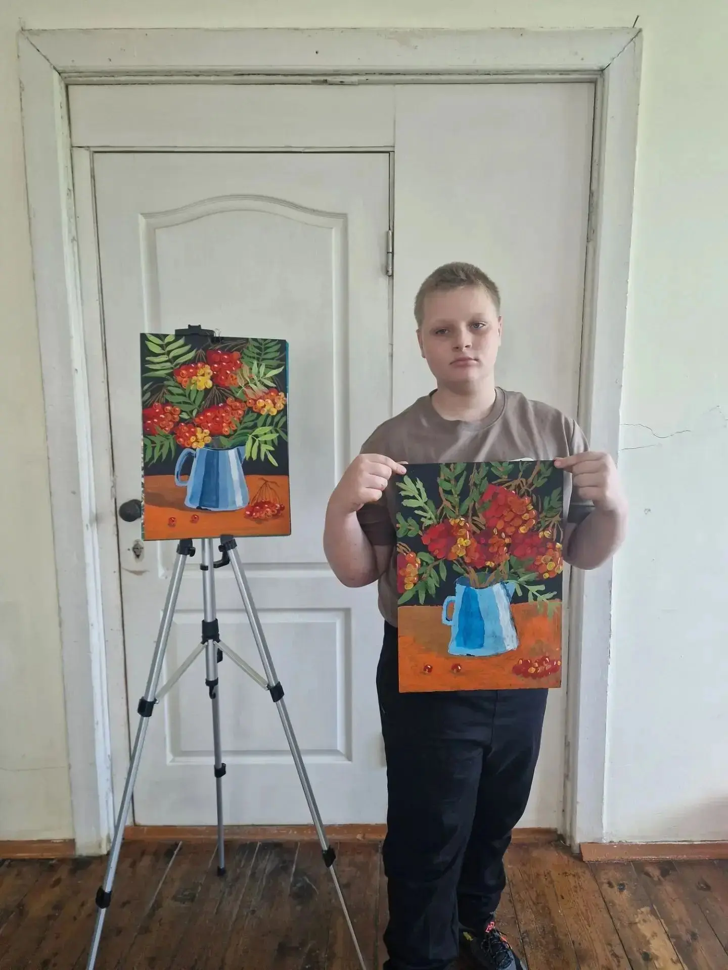 Вчера в ЦДК состоялся художественный мастер-класс «Осенний букет» для детей и подростко...
