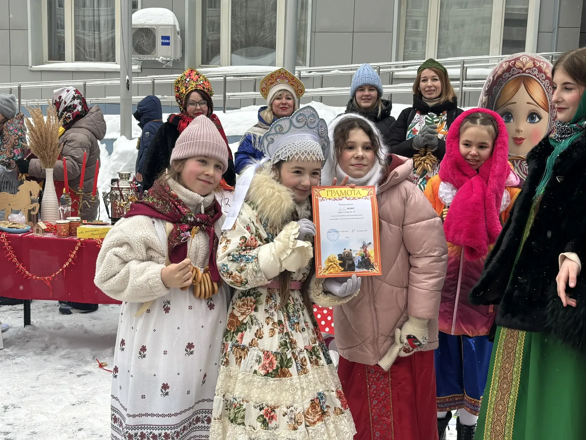 Неделя народных промыслов завершилась широкой Масленицей в СОШ №19  Завершающим аккордом насыщенной 
