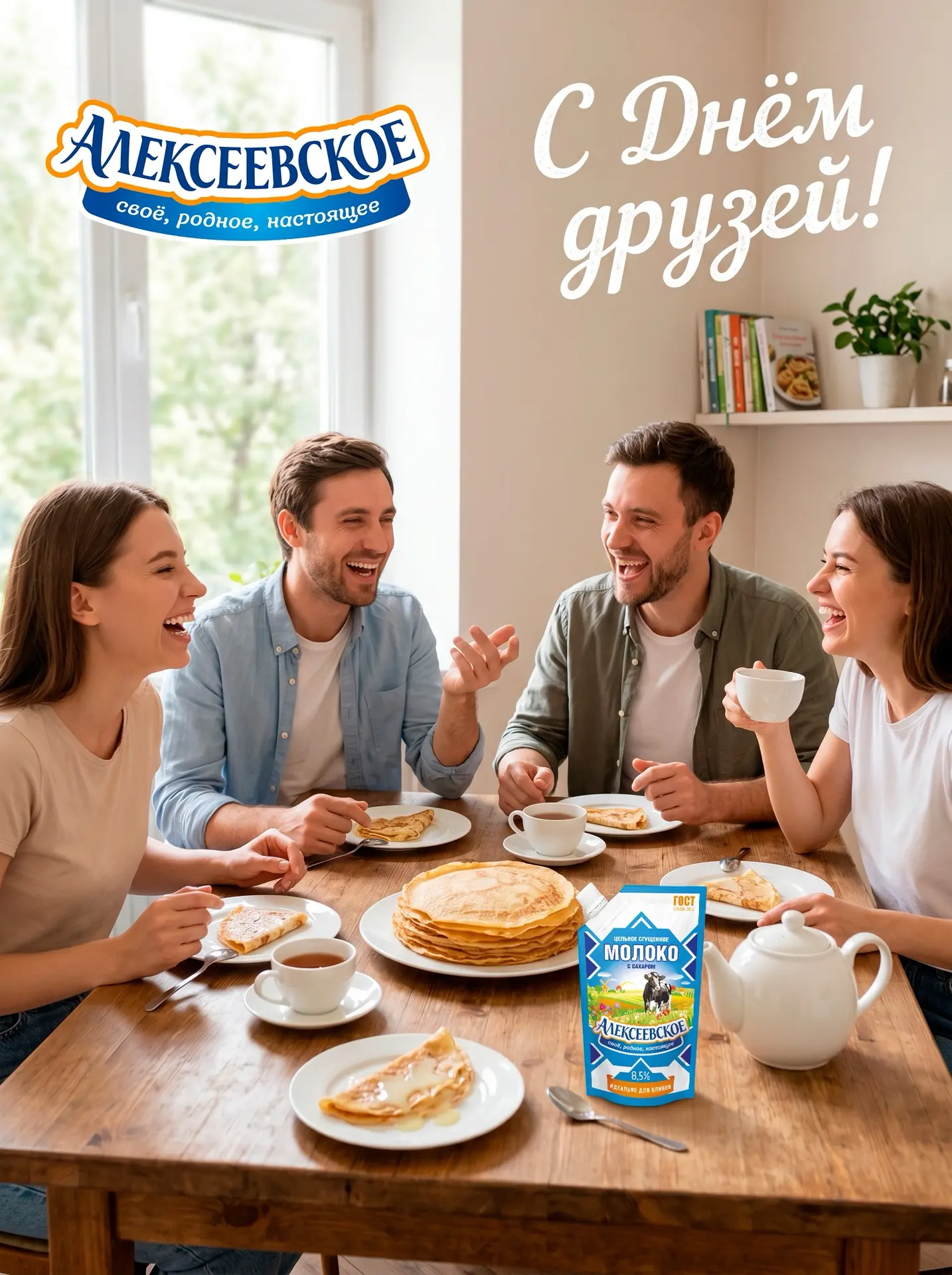 С Международным Днём друзей! 🤝✨

Друзья — это те, с кем можно разделить и радость, и любимое лакомс