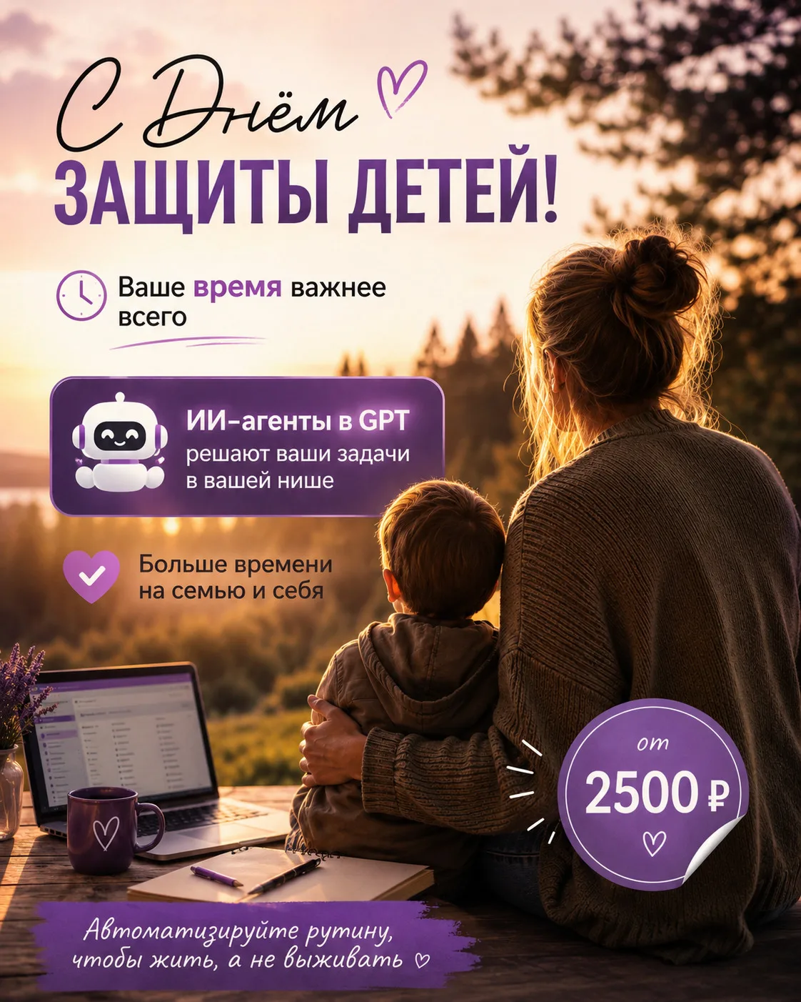 👶 День защиты детей — и важная мысль для каждого родителя.