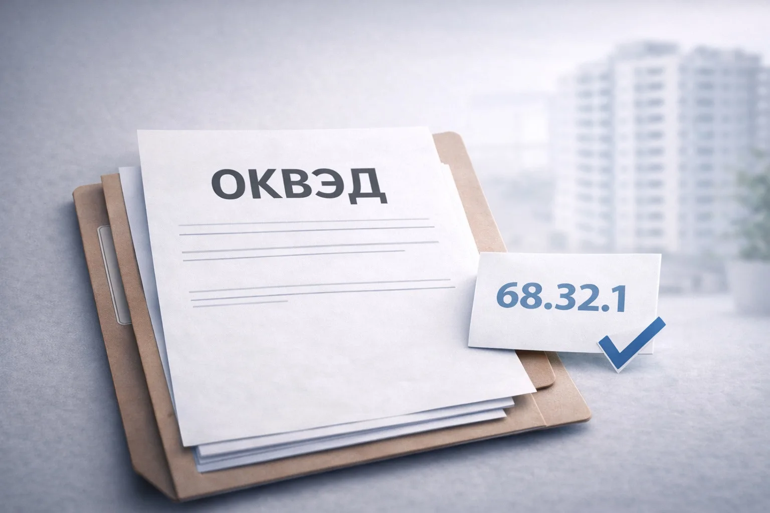 🏷️ ОКВЭД для ТСЖ: Минстрой рекомендует 68.32.1