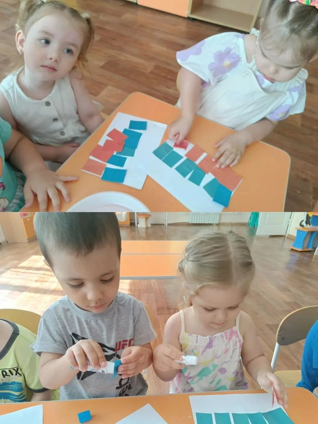 Малыши группы раннего возраста 9 и 7🇷🇺🇷🇺🇷🇺