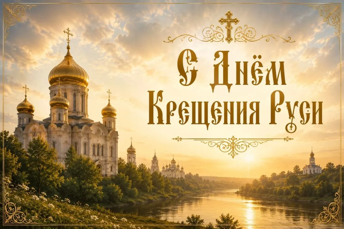 Уважаемые жители Шумячского округа!

28 июля мы отмечаем День Крещения Руси — одну из ключевых дат в