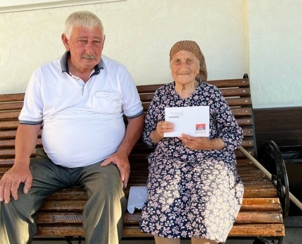 Поздравление ветерана труда с 98-летием! 🎉
