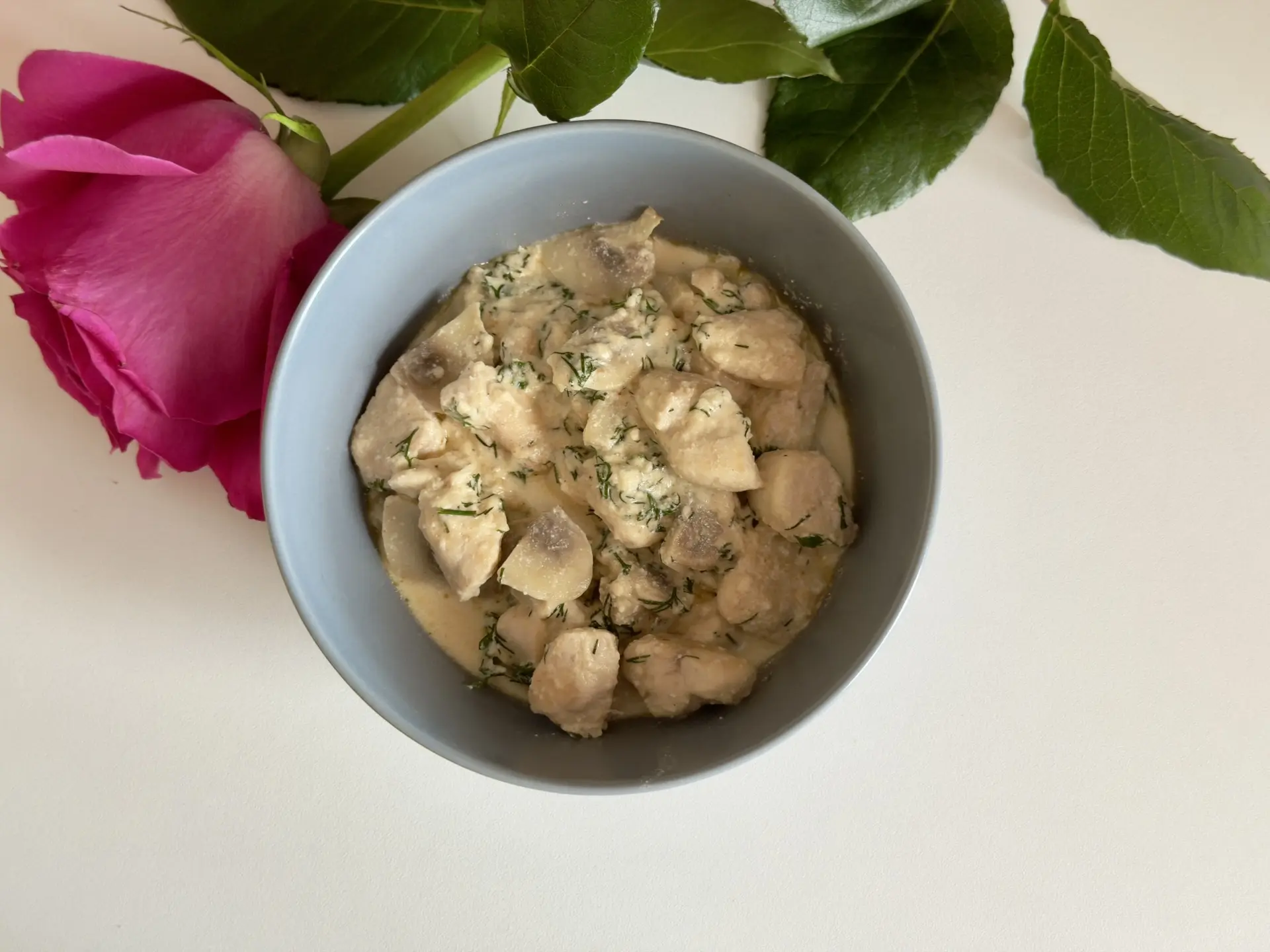 🍗 КУРИЦА С ГРИБАМИ В СЛИВОЧНОМ СОУСЕ