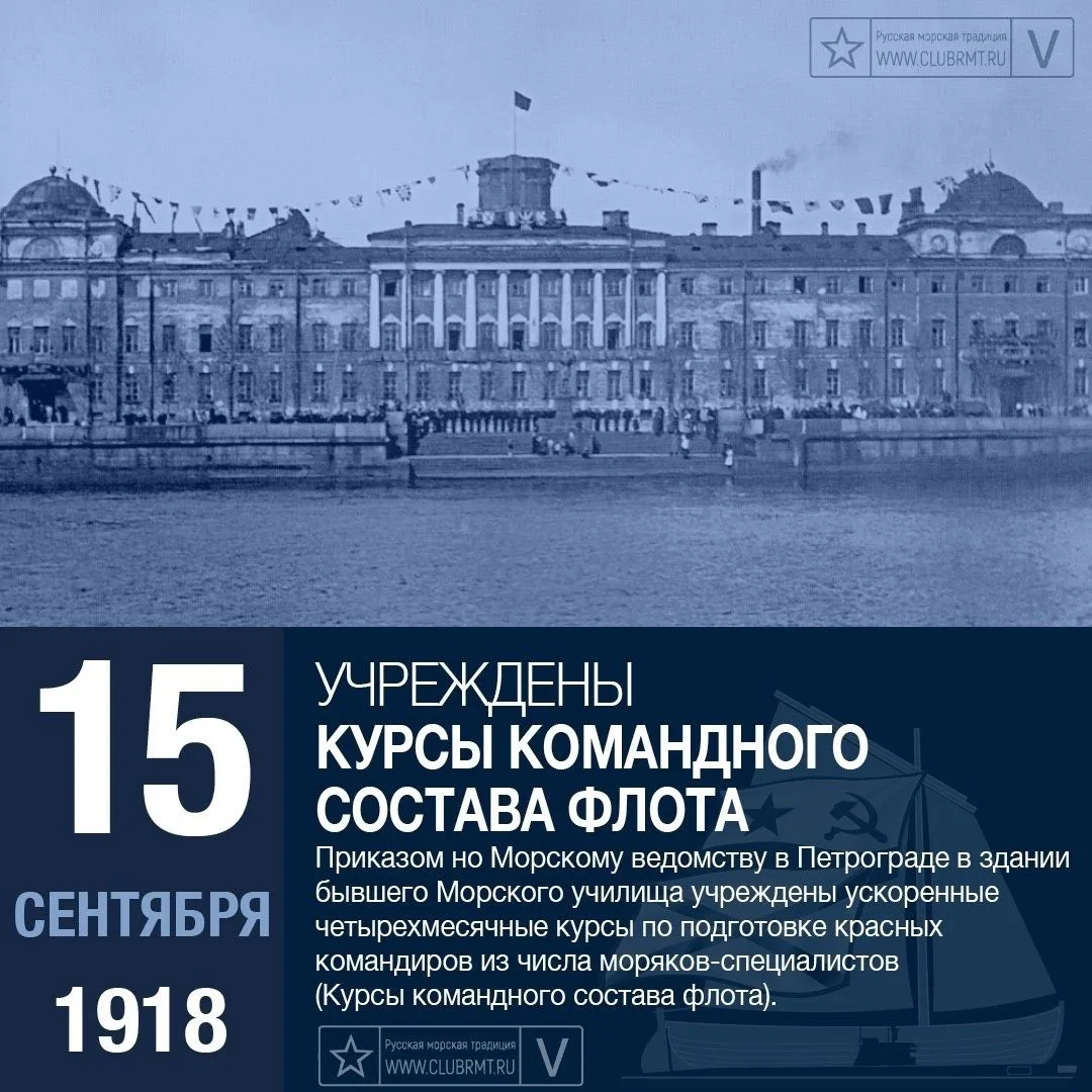 ⚓️15 сентября 1918 года приказом по флоту и Морскому ведомству в Петрограде были органи...