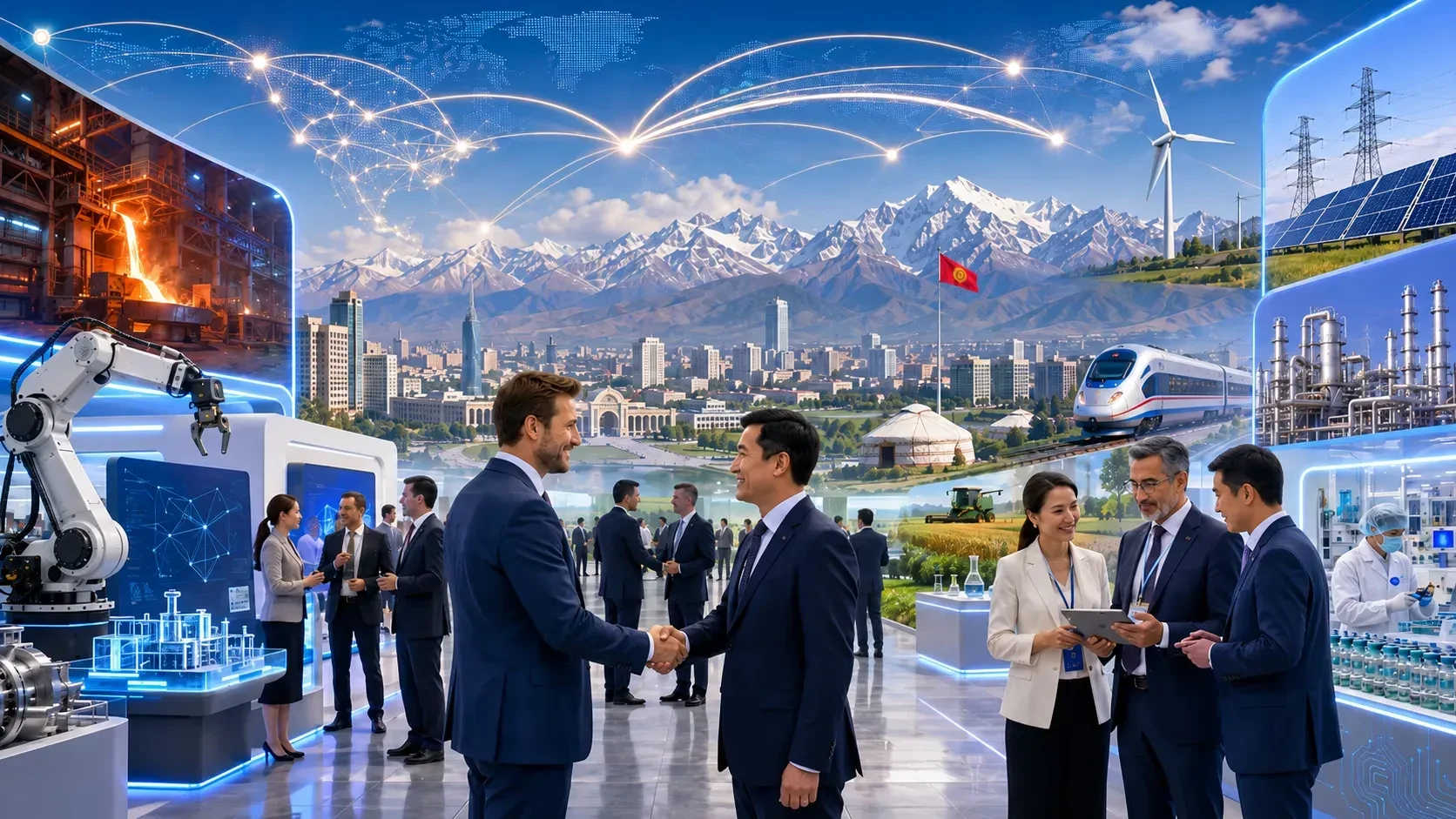 С 15 по 17 октября в 🇰🇬 Бишкеке пройдёт II Международная промышленная выставка «EXPO ...