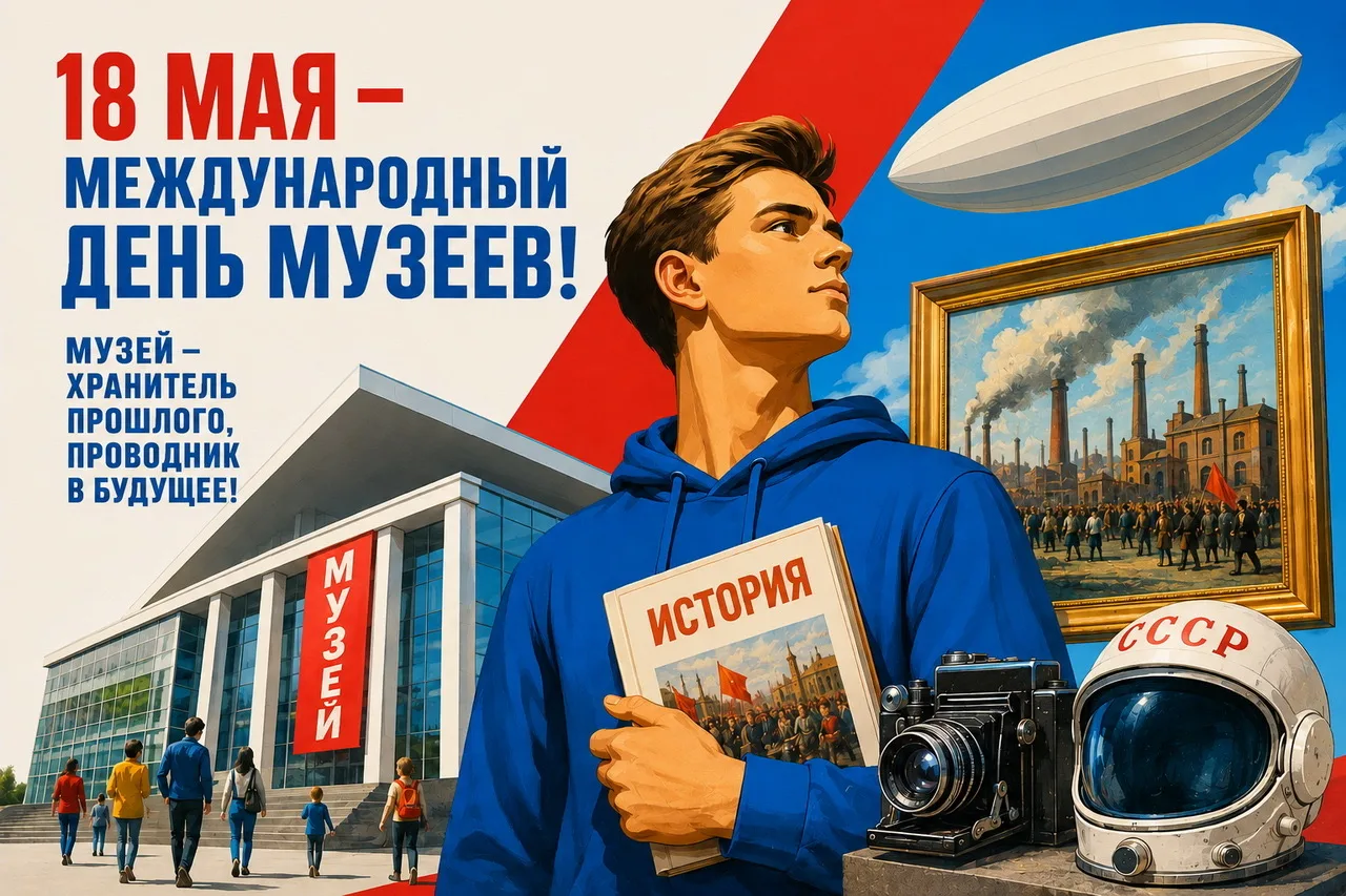 🏛18 мая Международный день музеев   ✨Международный день музеев празднуется во всём мире с 1977 года.