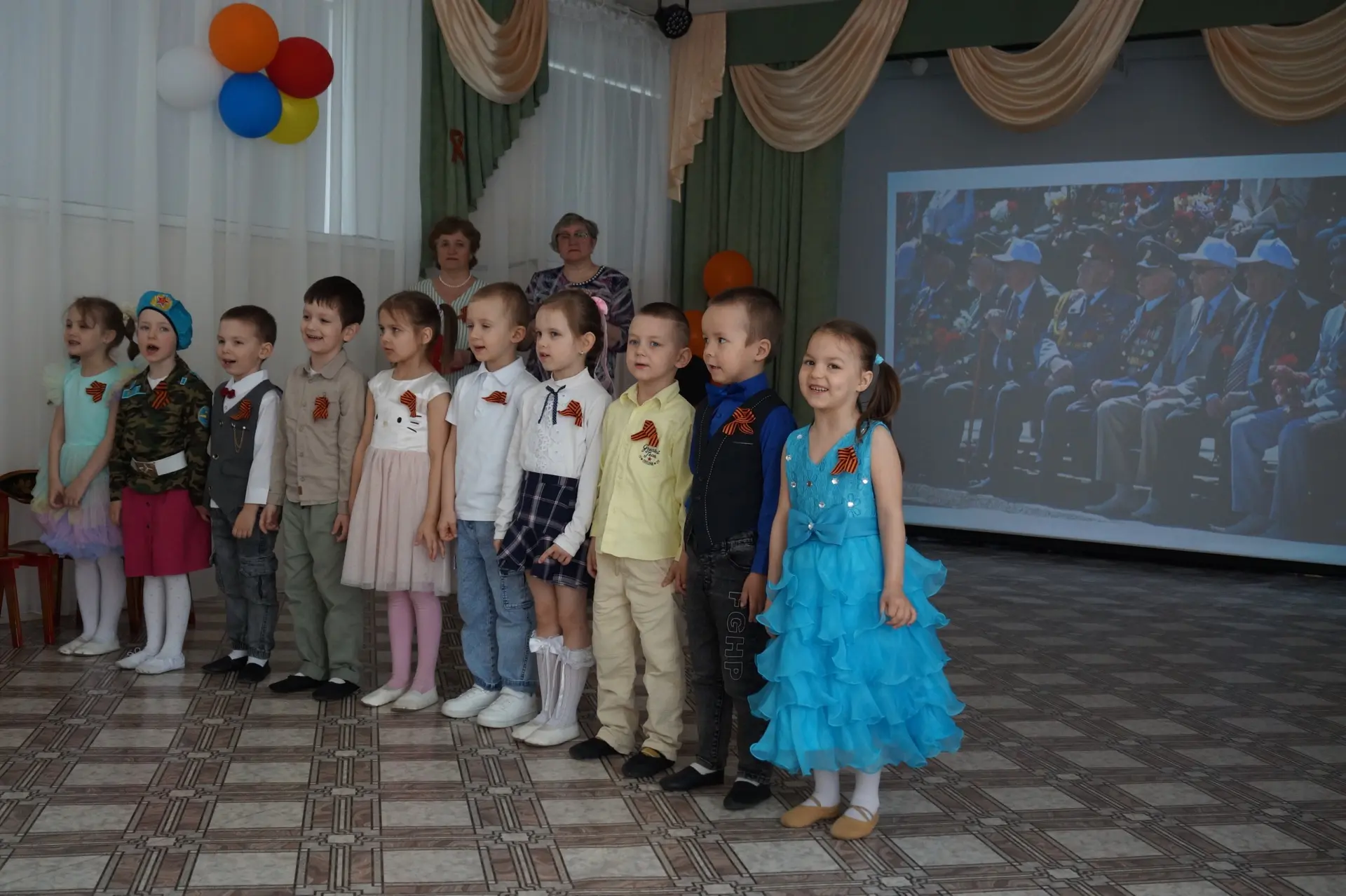 «Мы будем храбрыми как деды, родную землю защитим.