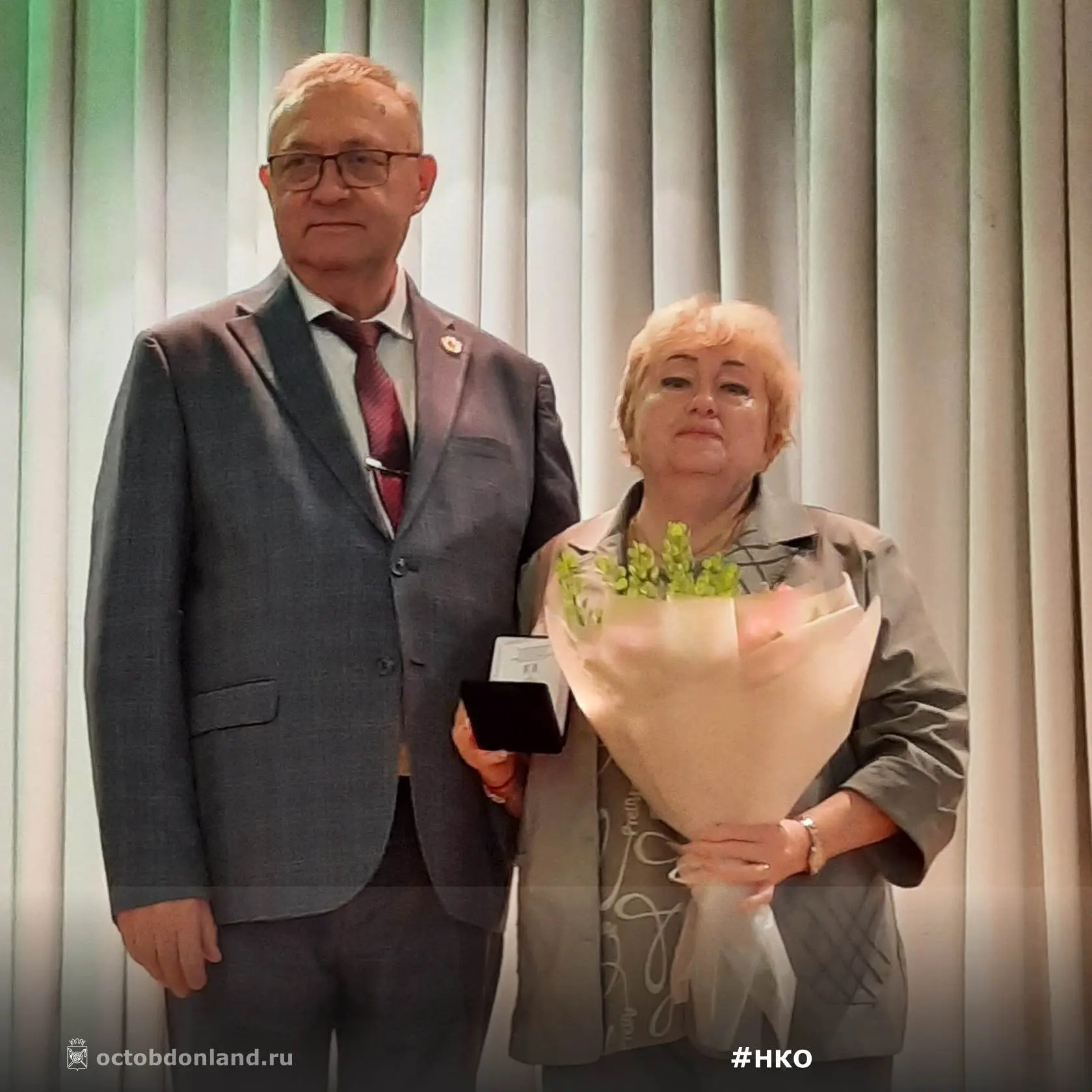 🏆 Наши — в числе лучших!  В Новочеркасске, на торжественном областном собрании в честь Дня ТОС, Октя