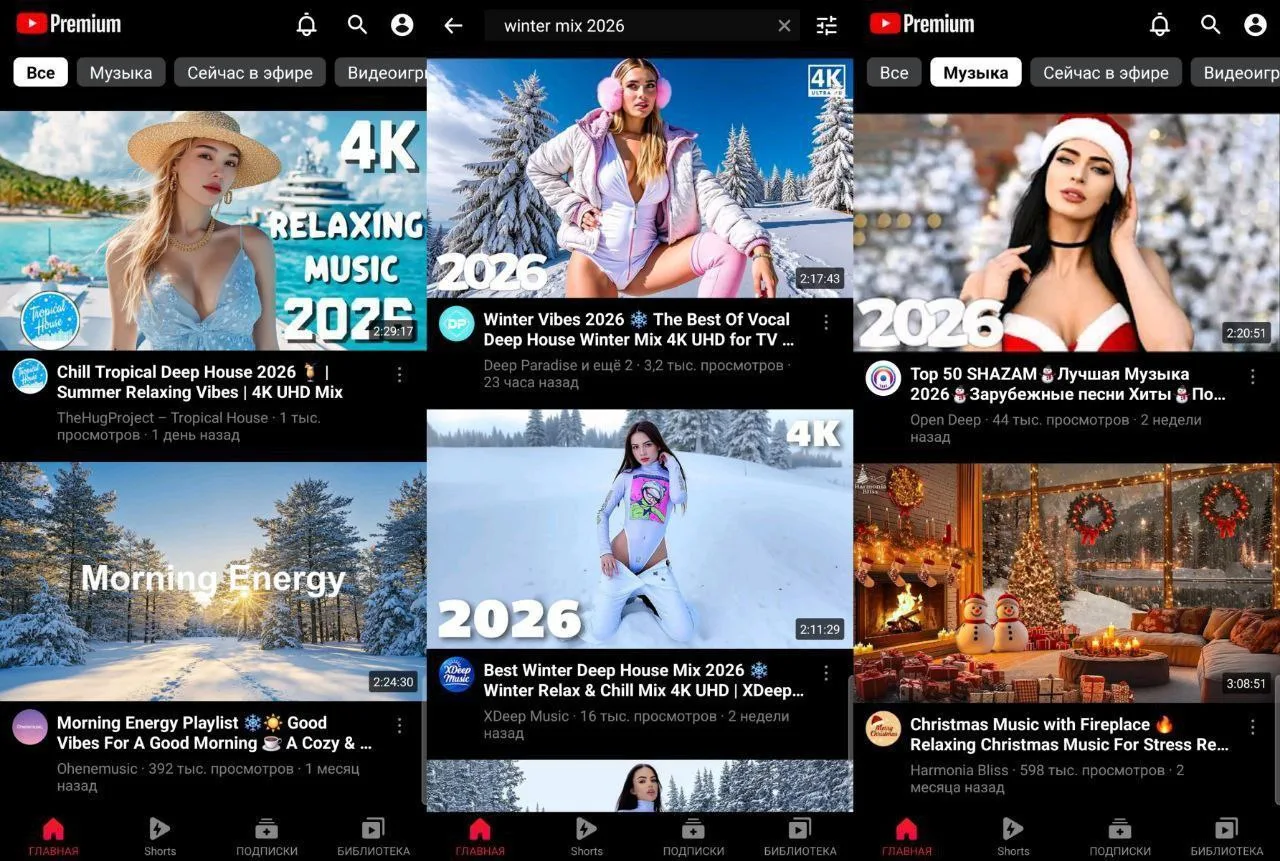 YouTube Premium (Vanced) v5.6.80.550. Сторонний клиент YouTube с функционалом Premium.