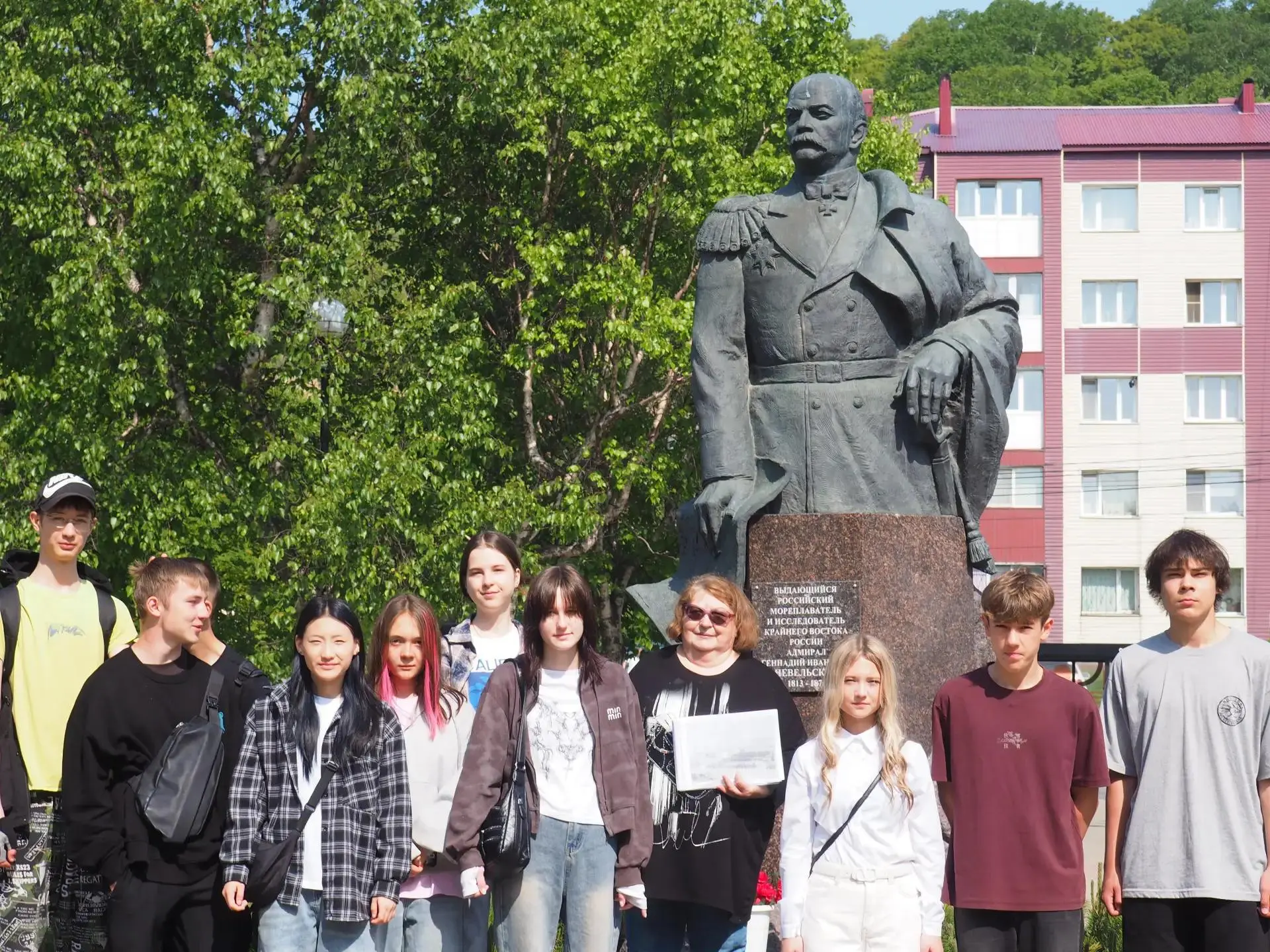 Школьники знакомятся с историей малой Родины!