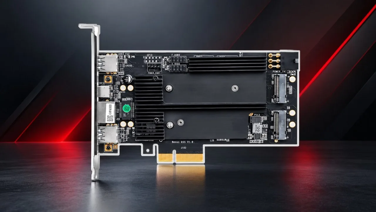 JGINYUE выпустила плату расширения JGINYUE B650 AIC на чипсете AMD B650, предоставляющу...