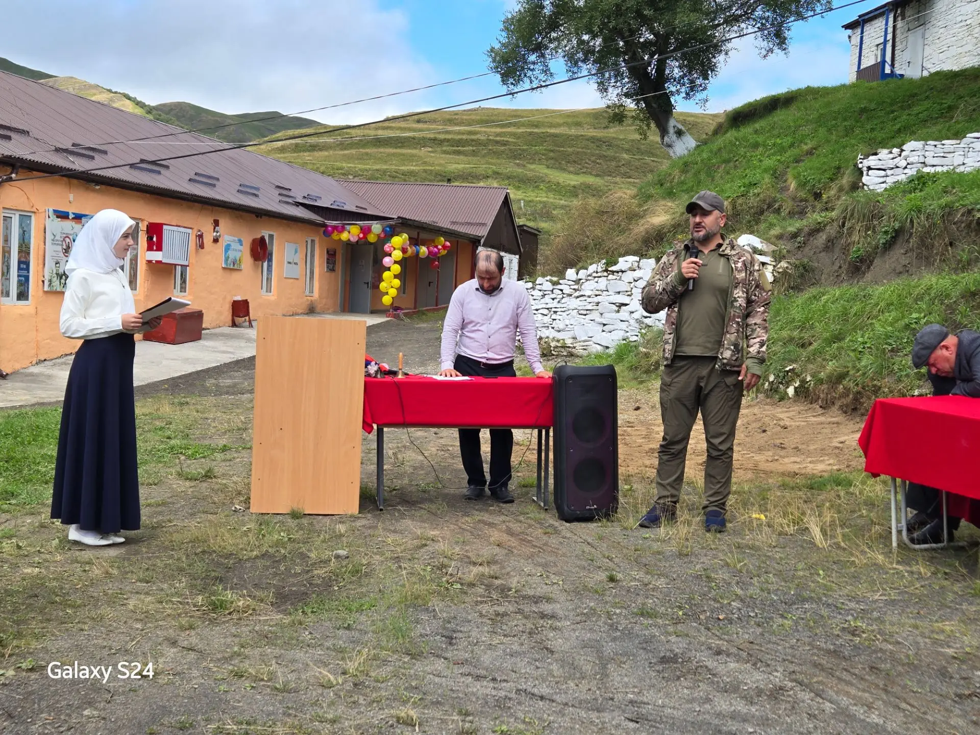 Также в нашем мероприятии принял участие участник Специальной Военной операции