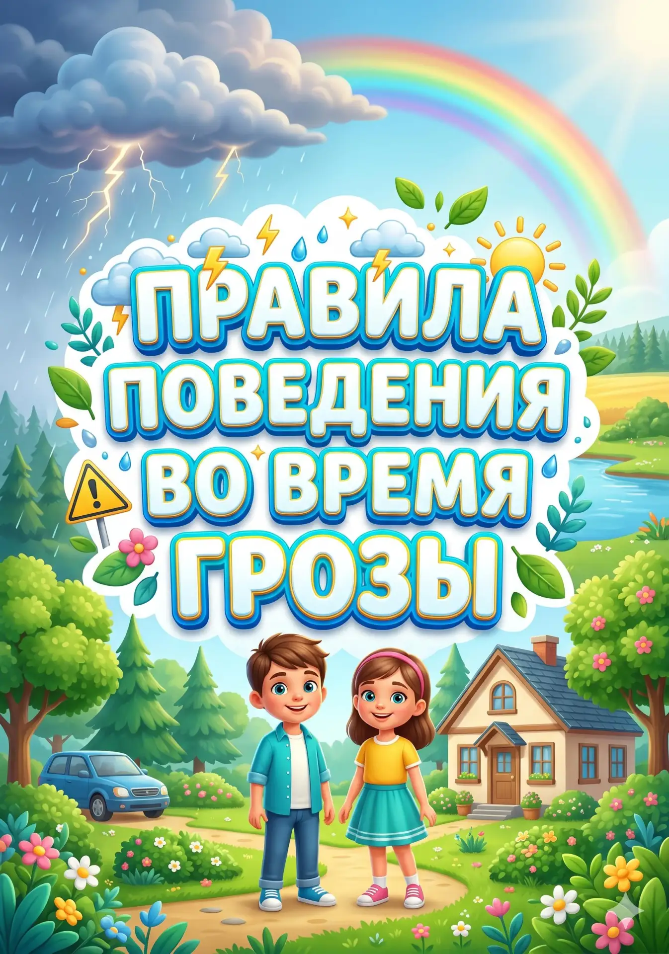 🌩 Запомни эти картинки. Покажи друзьям — возможно, это спасёт им жизнь.
