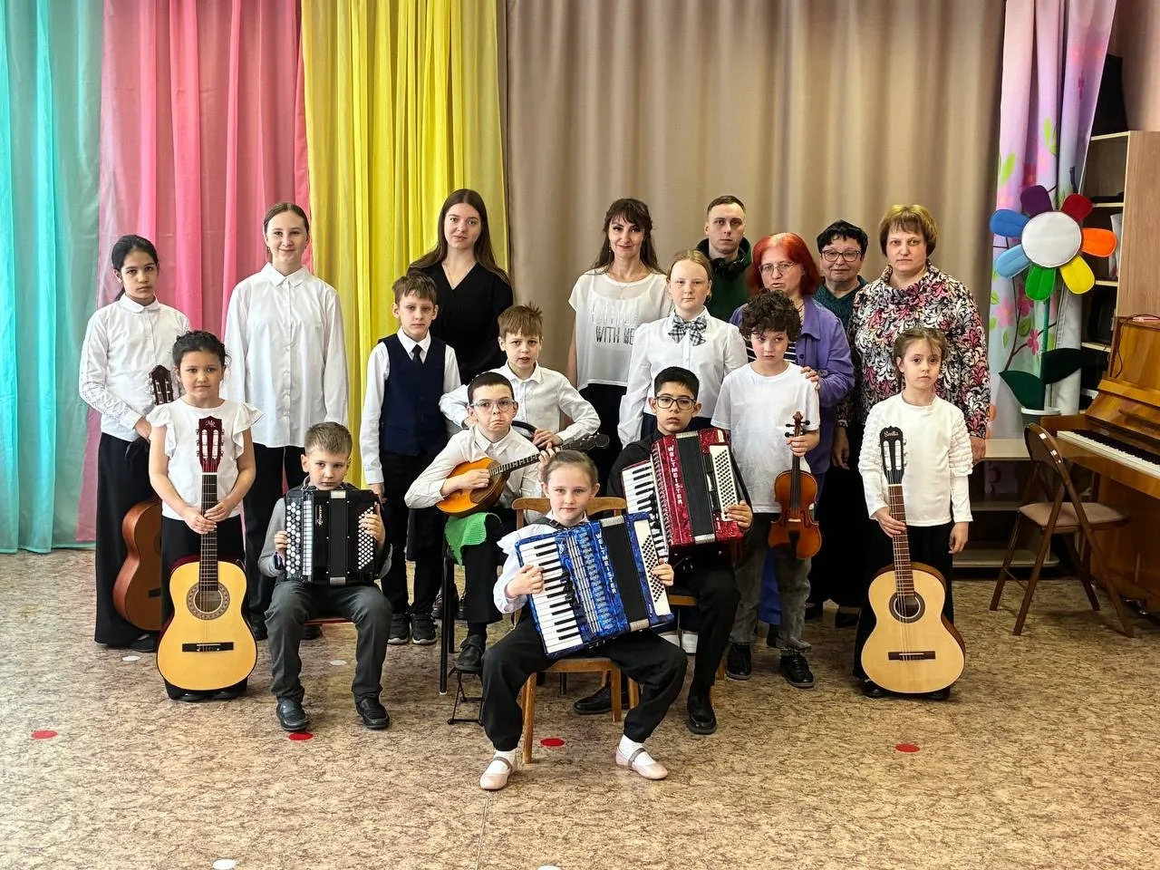 Учащиеся Детской хоровой школы выступили                                               ...