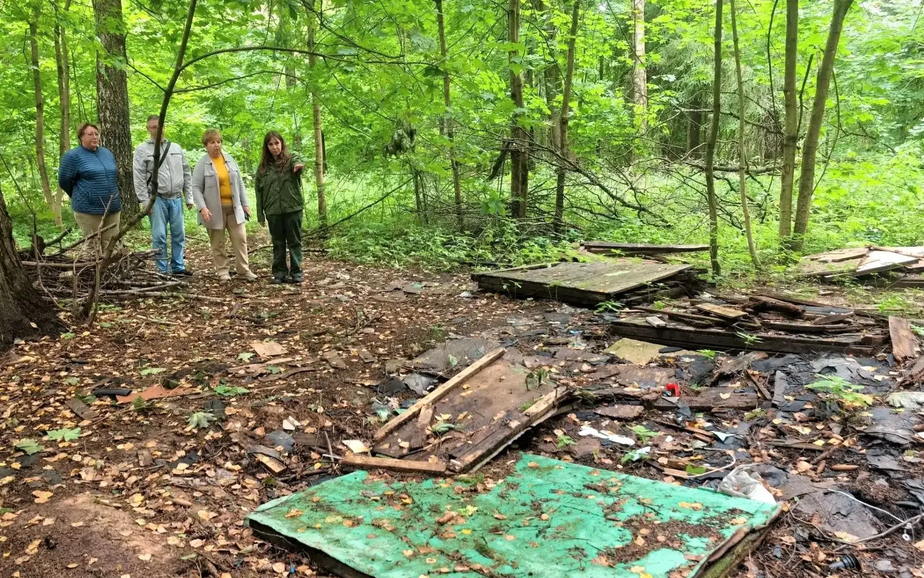 ♻️Сотрудники Сходненского участкового лесничества в рамках рабочей встречи обсудили с п...