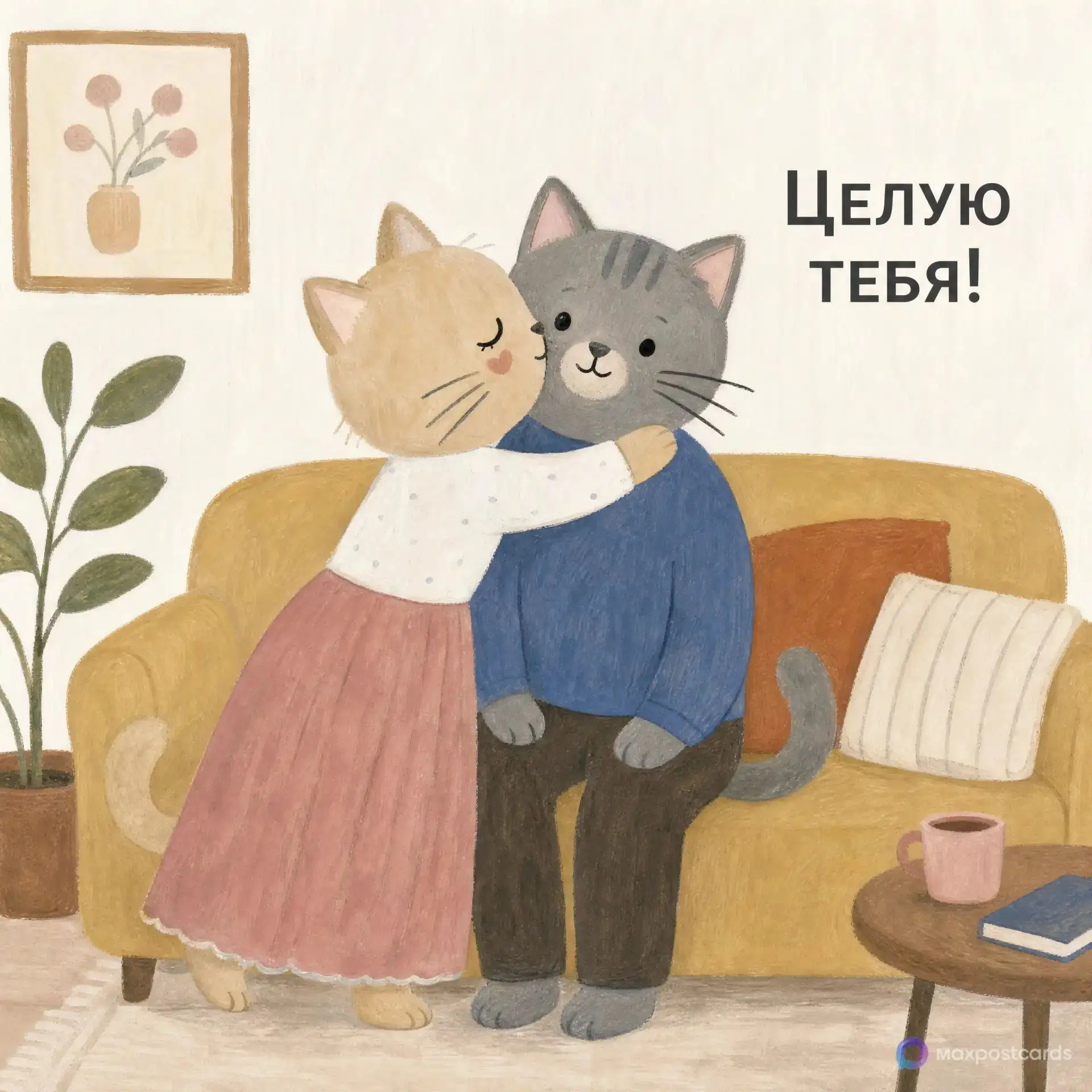 Понравилась открытка? Оставьте реакции ❤️