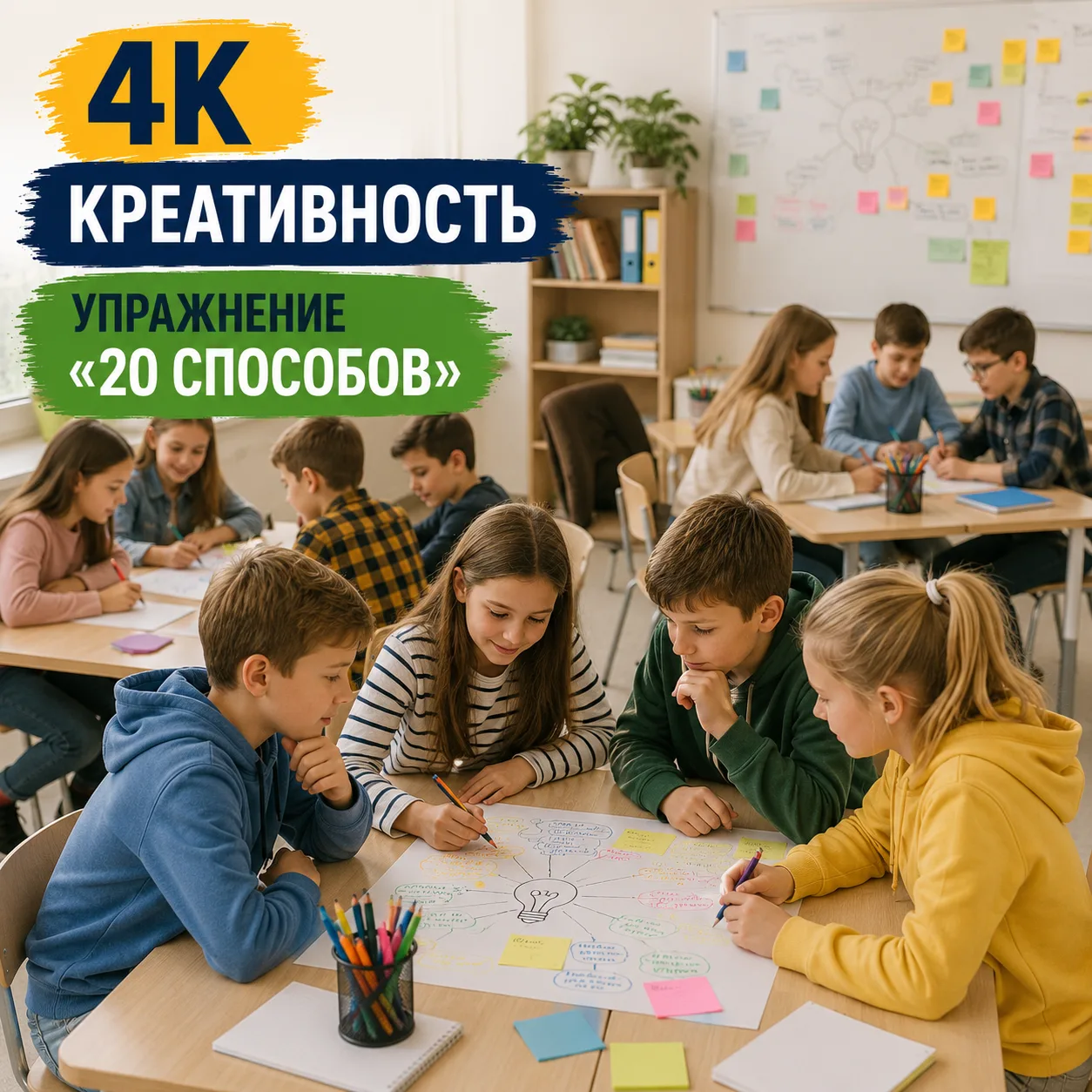 Креативность. Упражнение №4: «20 способов»