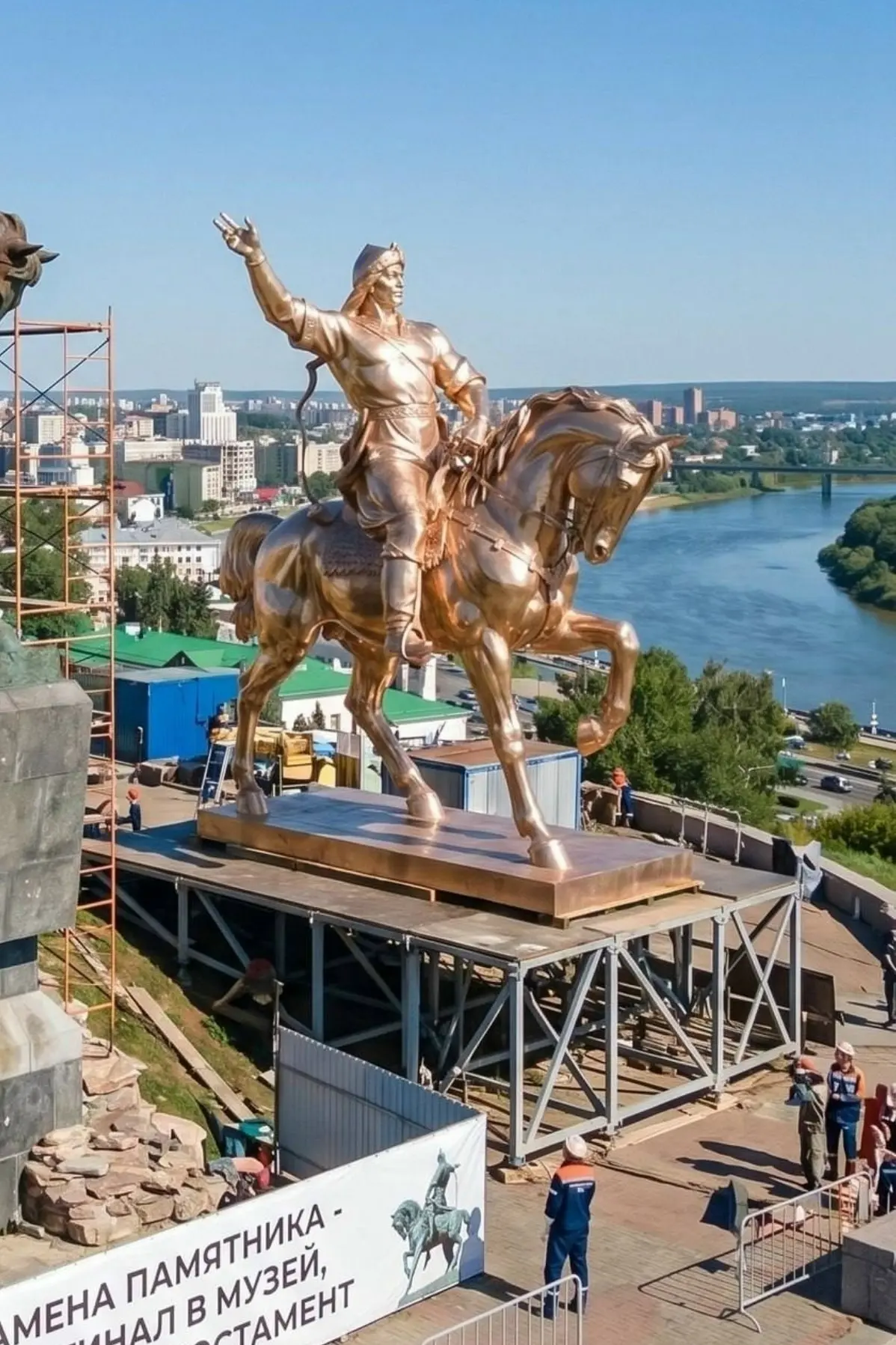 Копию Салавата Юлаева отольют в Петербурге