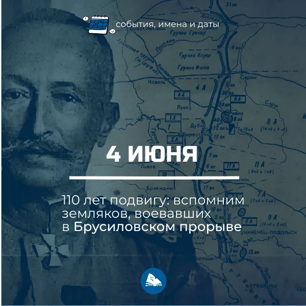 110 лет Брусиловскому прорыву: