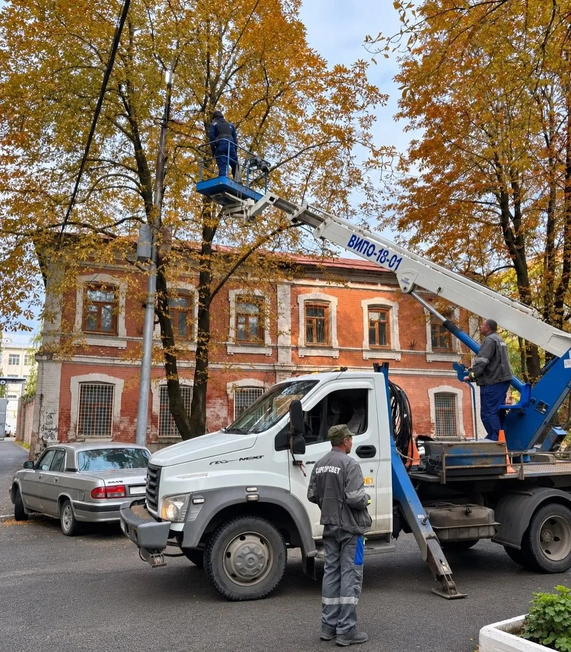💡Продолжается обслуживание систем уличного освещения