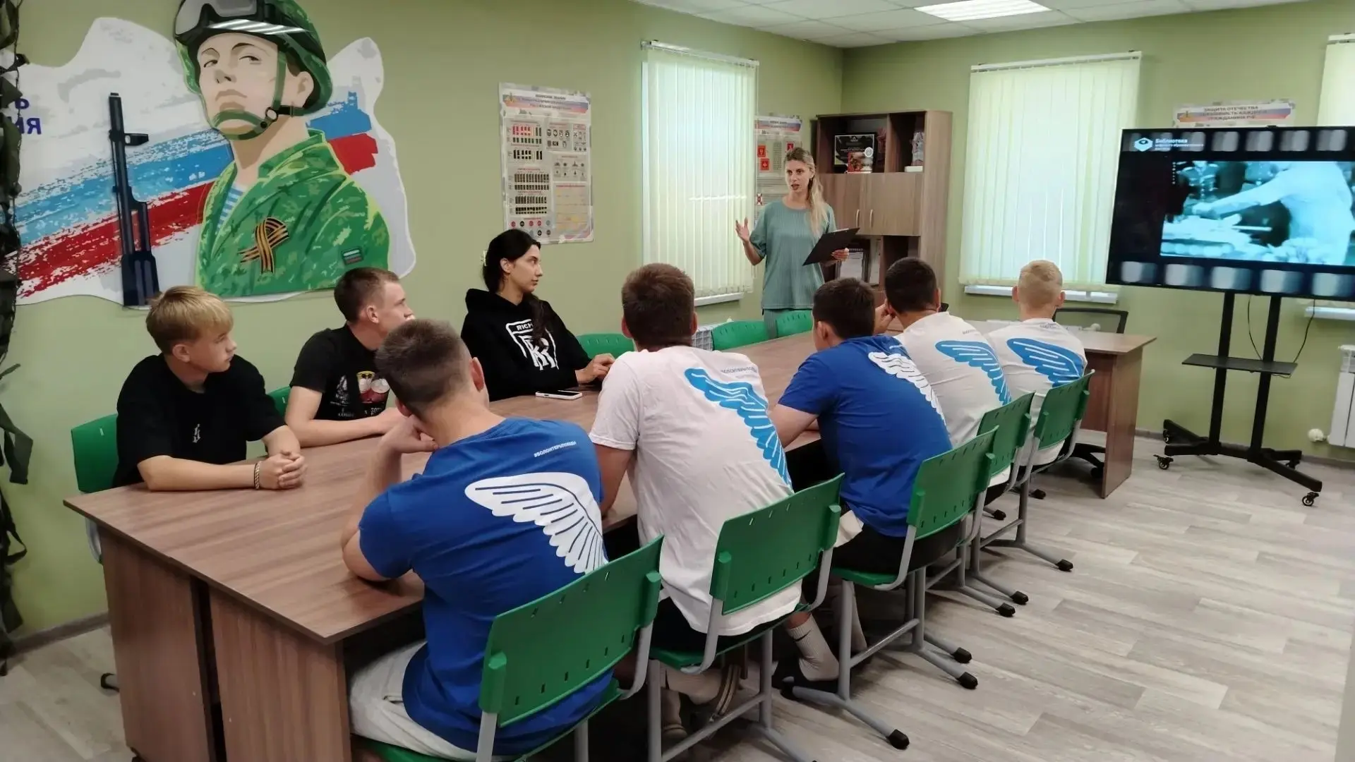 Уникальное военно-патриотическое пространство памяти «Свои Военные Отголоски», открывше...