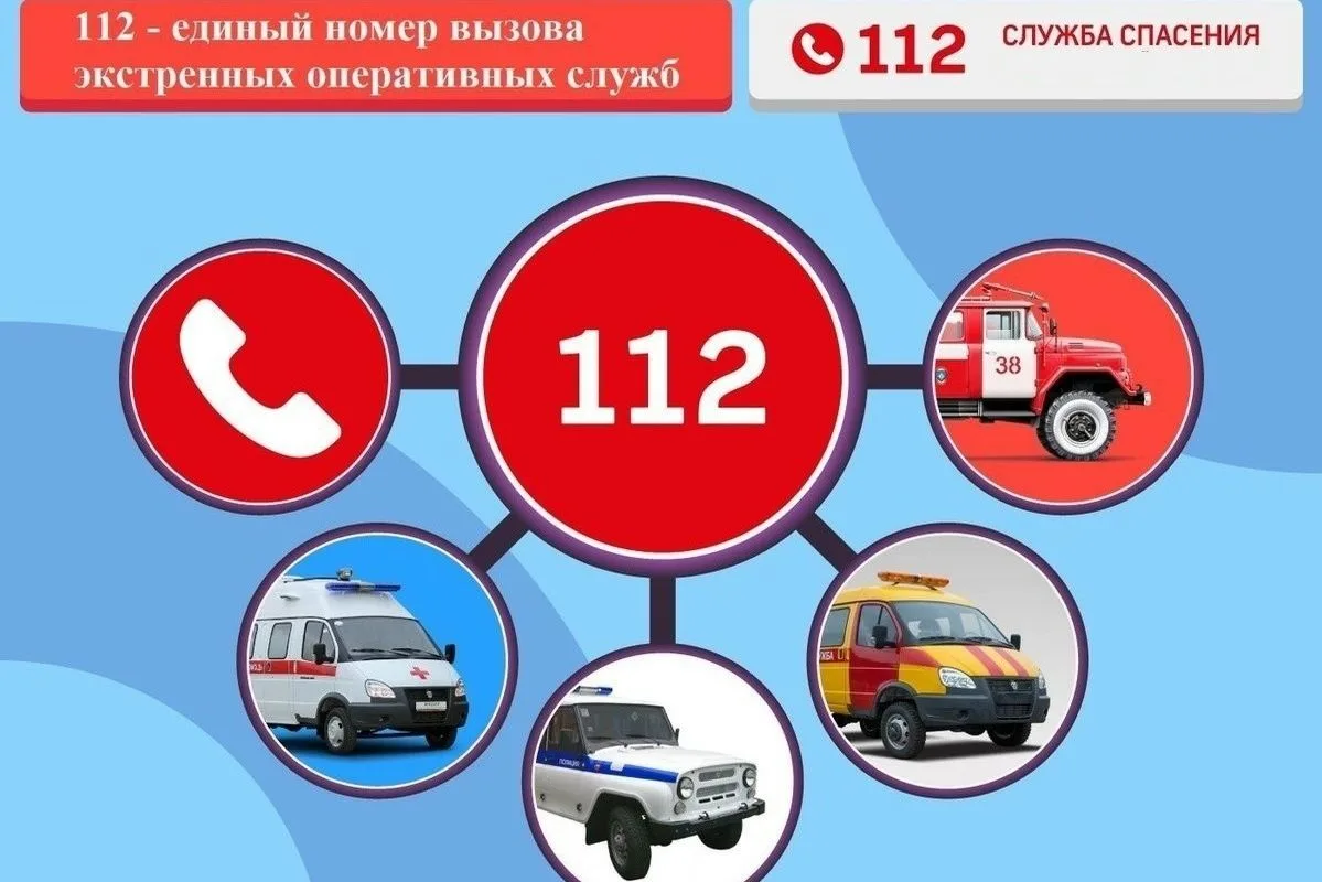 Звонить по номеру 112 нужно в ситуациях, когда есть прямая угроза жизни, здоровью, имуществу или пра