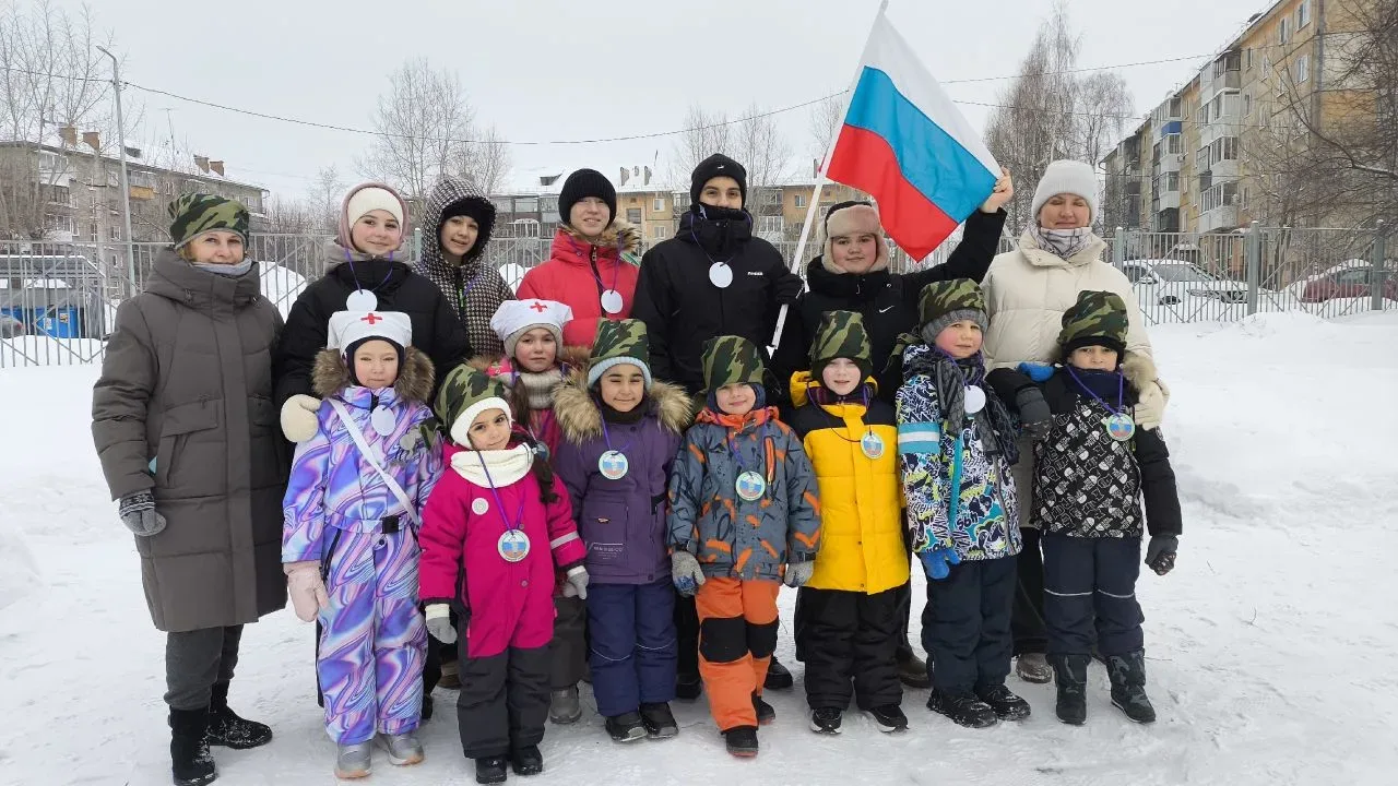 🇷🇺В конце февраля наш школьный патриотический отряд "Юный Краснокаменец" под руководс...