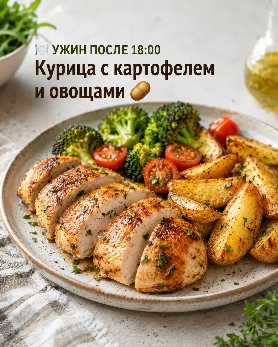 🍽️ УЖИН ПОСЛЕ 18:00