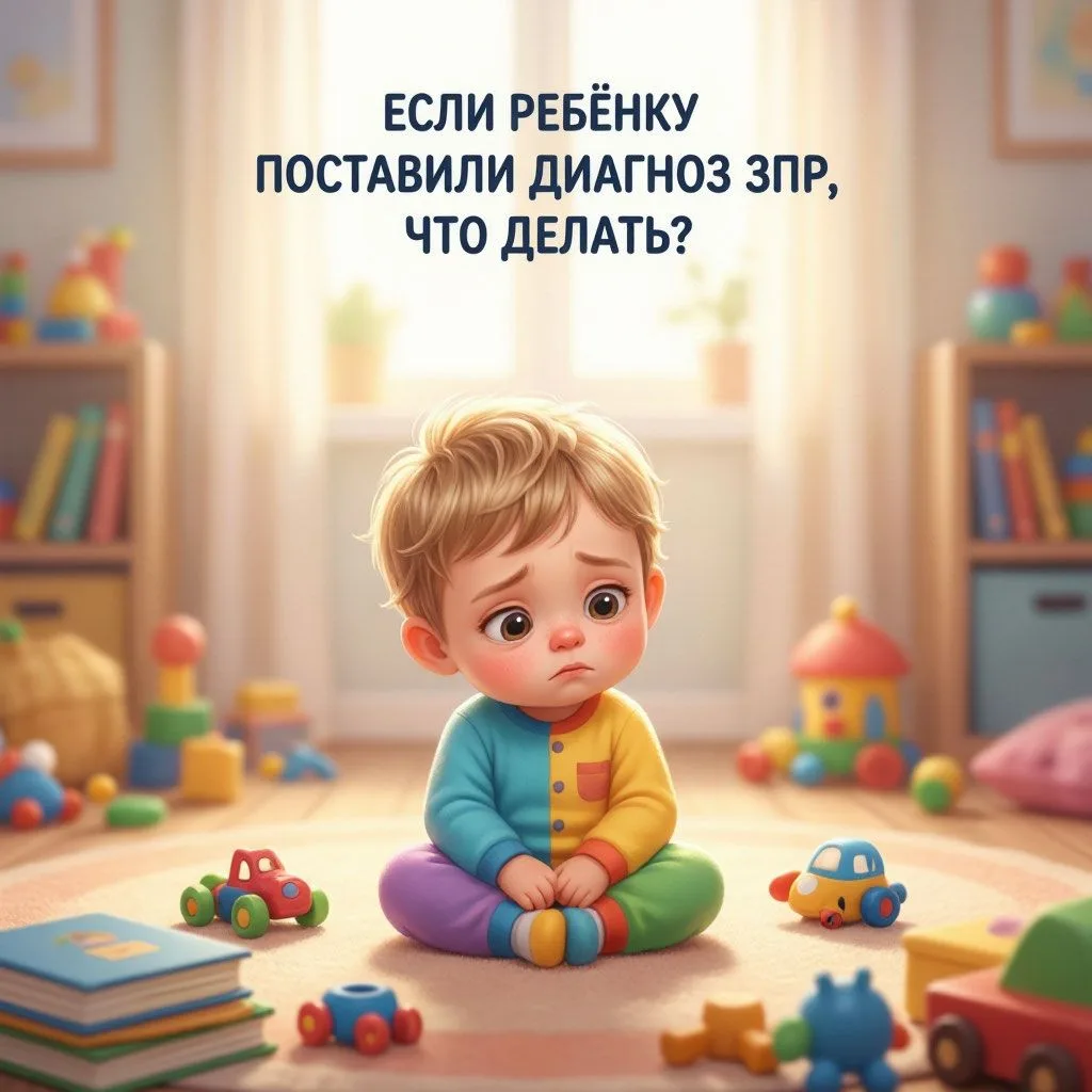 🧠 Если ребёнку поставили диагноз «задержка психического развития» (ЗПР): что делать?