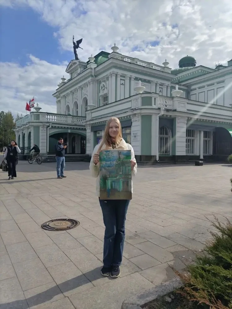 В последние дни апреля учащиеся художественного отделения нашей школы приняли участие в...