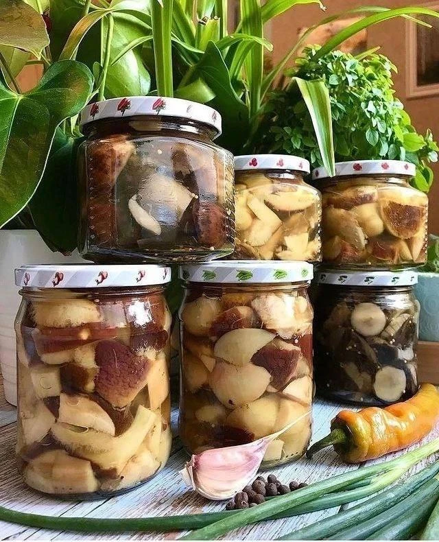 МАРИНОВАННЫЕ ГРИБЫ