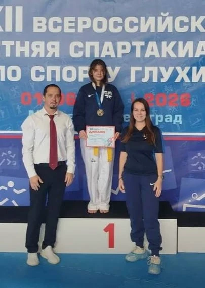 Воспитанница спортивной школы №1 г. Каменск-Шатинский Диана Сюмма стала чемпионкой по т...