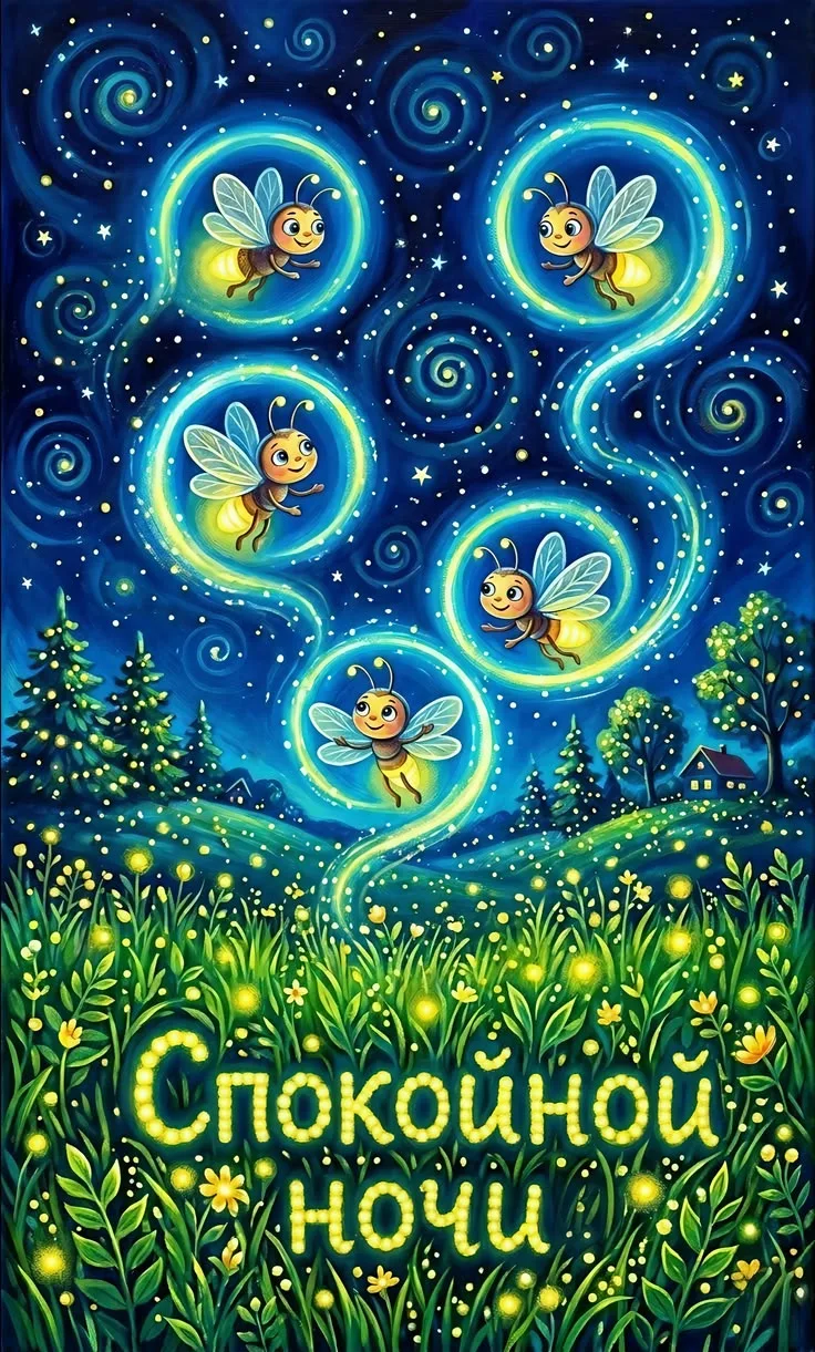 Доброй ночи! Прекрасных и сладких снов! ✨🌙