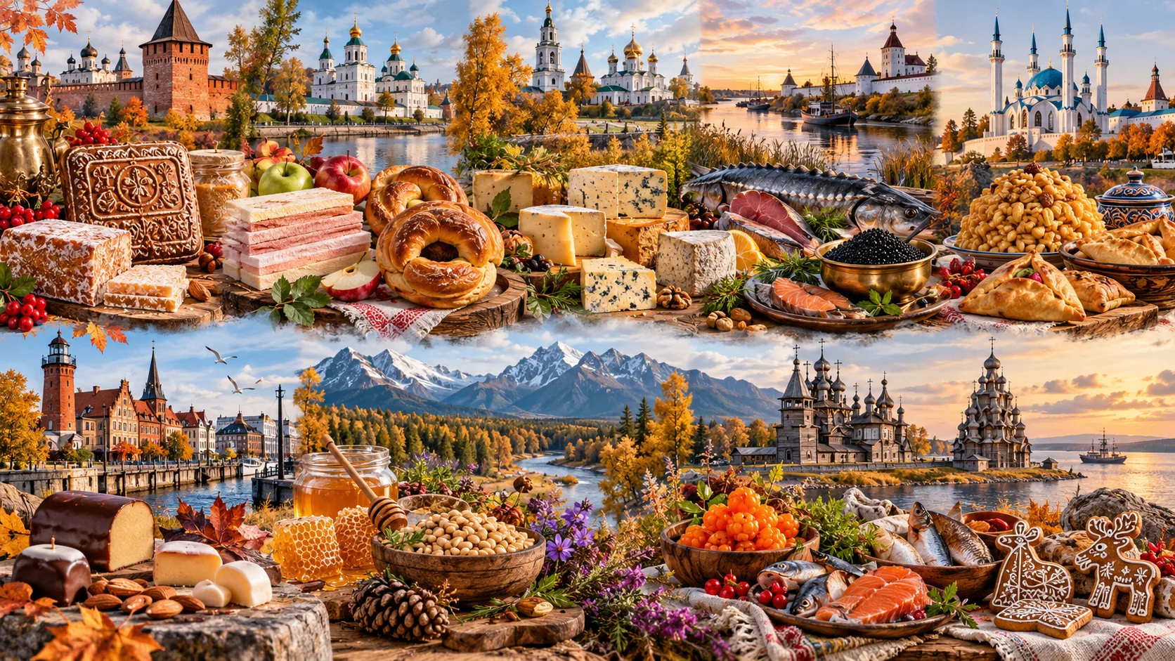 🍯 ЗА ПРЯНИКАМИ, СЫРОМ И МОРОШКОЙ: 8 ВКУСНЫХ ПОЕЗДОК ПО РОССИИ ЭТОЙ ОСЕНЬЮ