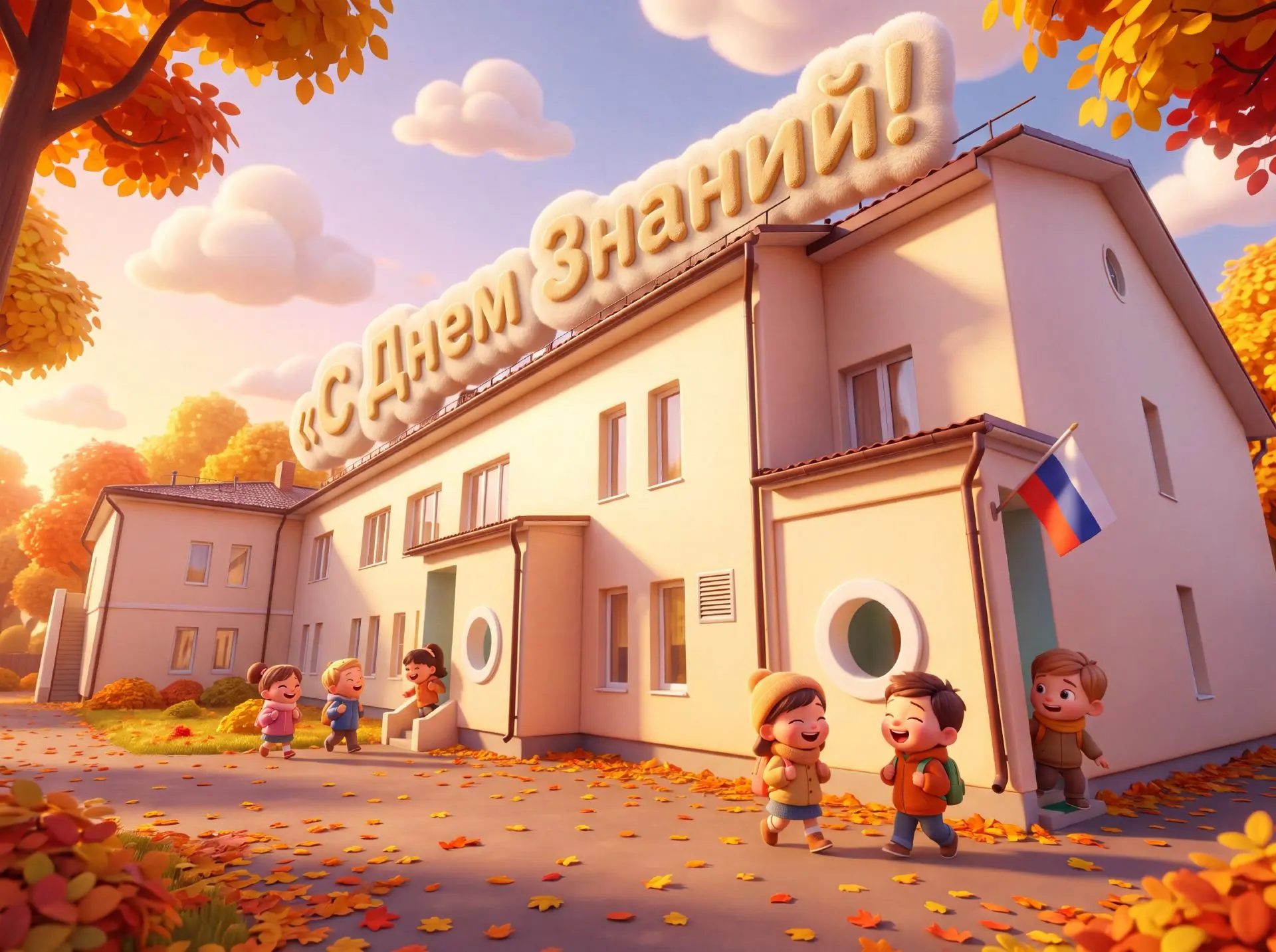 🎉 С Днём знаний, дорогие друзья! 📚🍁