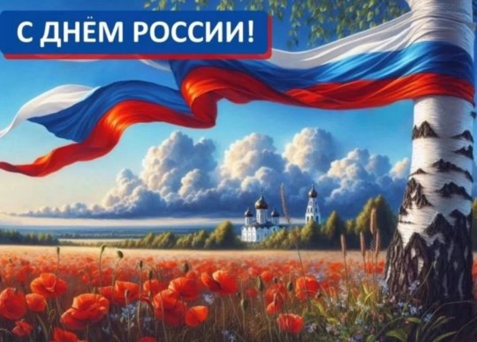 Сегодня вся страна празднует День России 🇷🇺