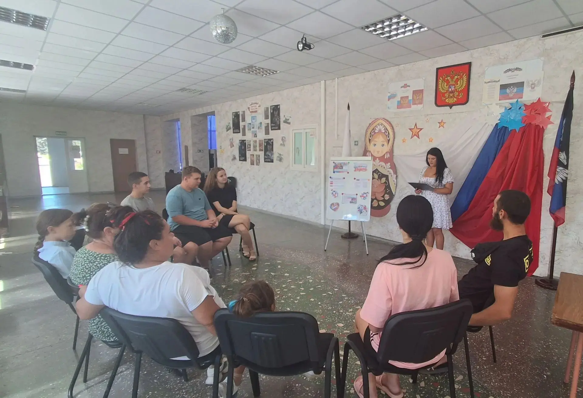 22 августа 2026 года в МБУ "Новоалексеевский СДК" прошла беседа, посвященная Дню госуда...
