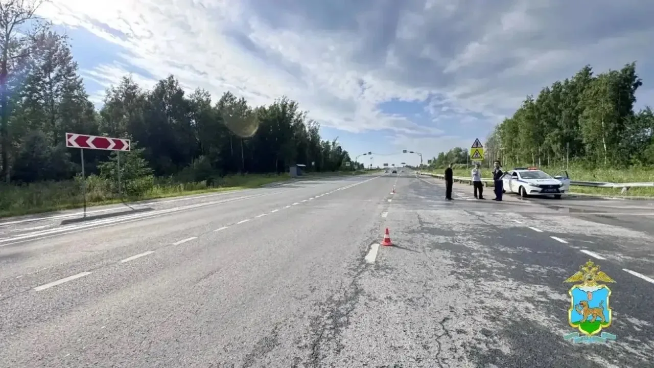 Псковские полицейские выясняют обстоятельства ДТП с участием автомобиля скорой помощи и микроавтобус