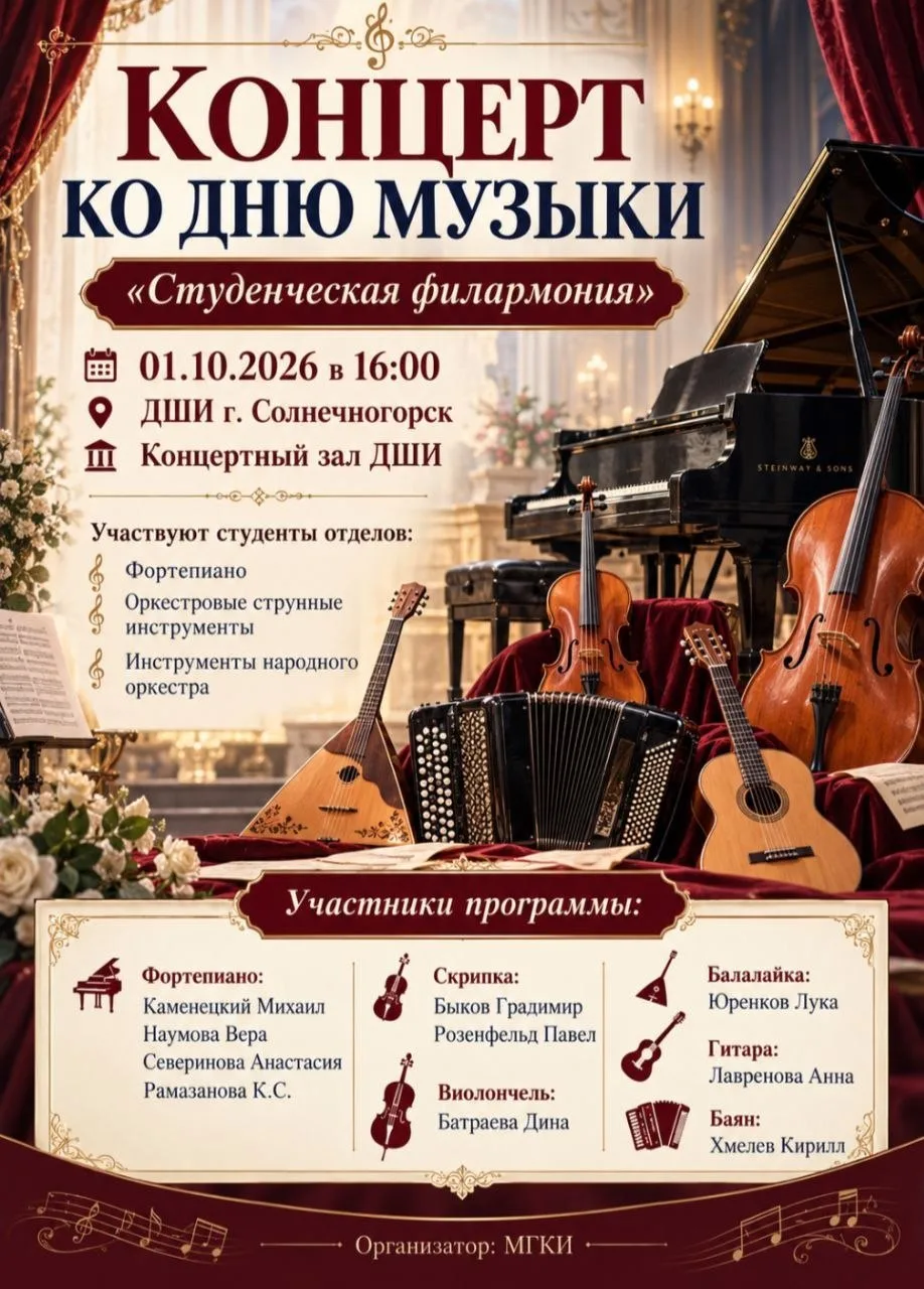 🎶 Встречаем День музыки вместе с МГКИ!