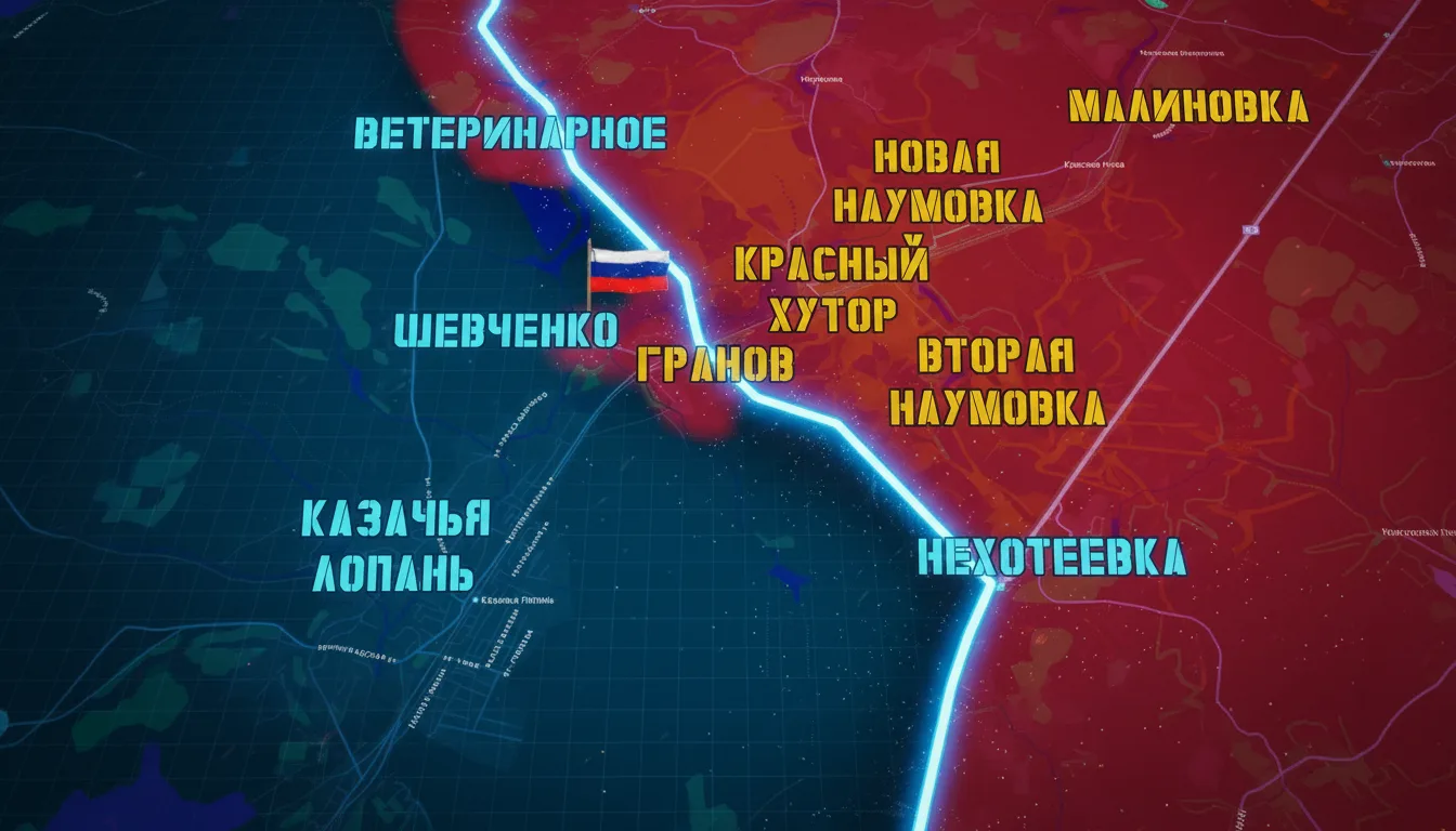‼️⚡️ Группировка войск "Север" прорывается к Казачьей Лопани: освобождено село Шевченко...